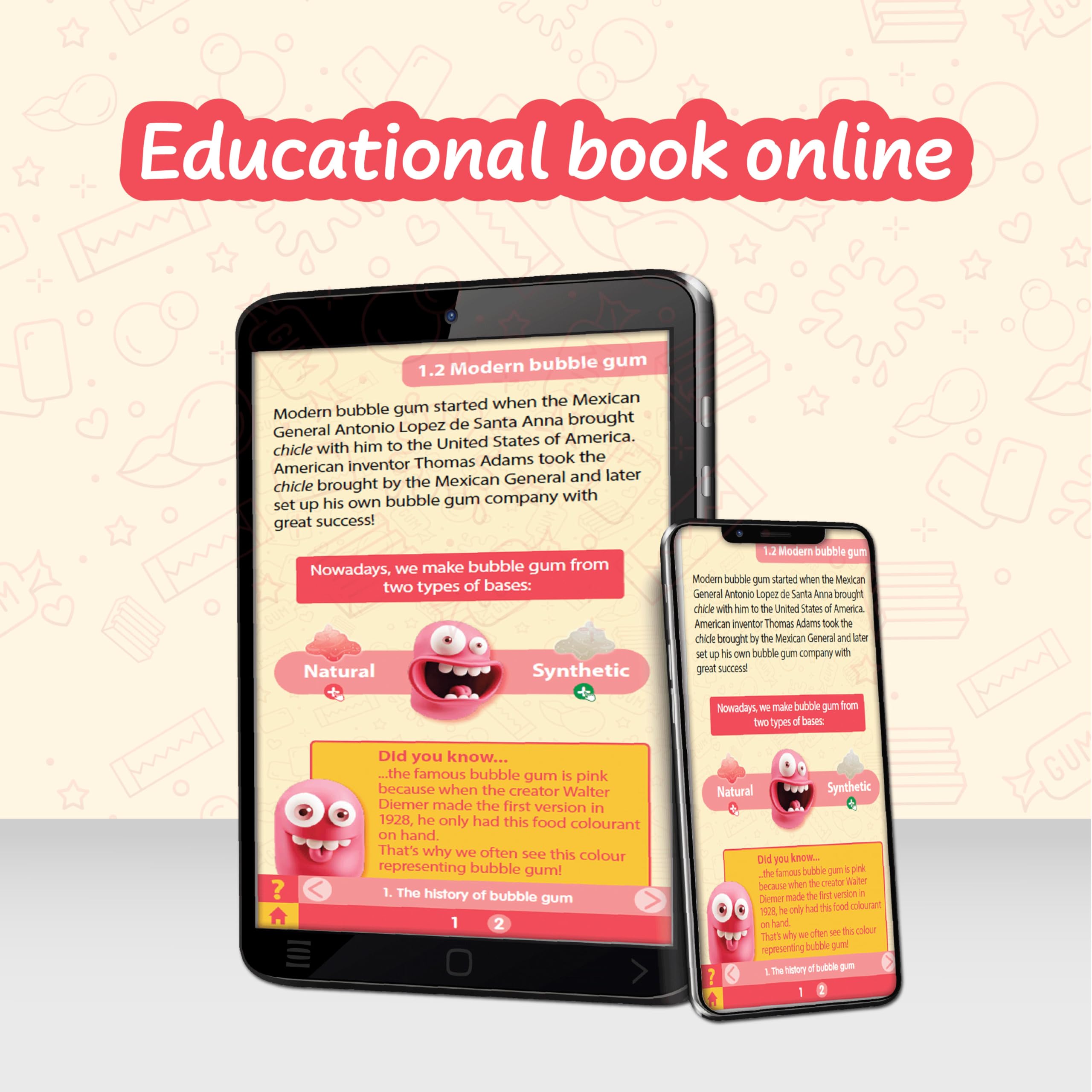 Science4you Bubble Gum Sweets Lab - Candy Making Kit for Kids 6+ 7