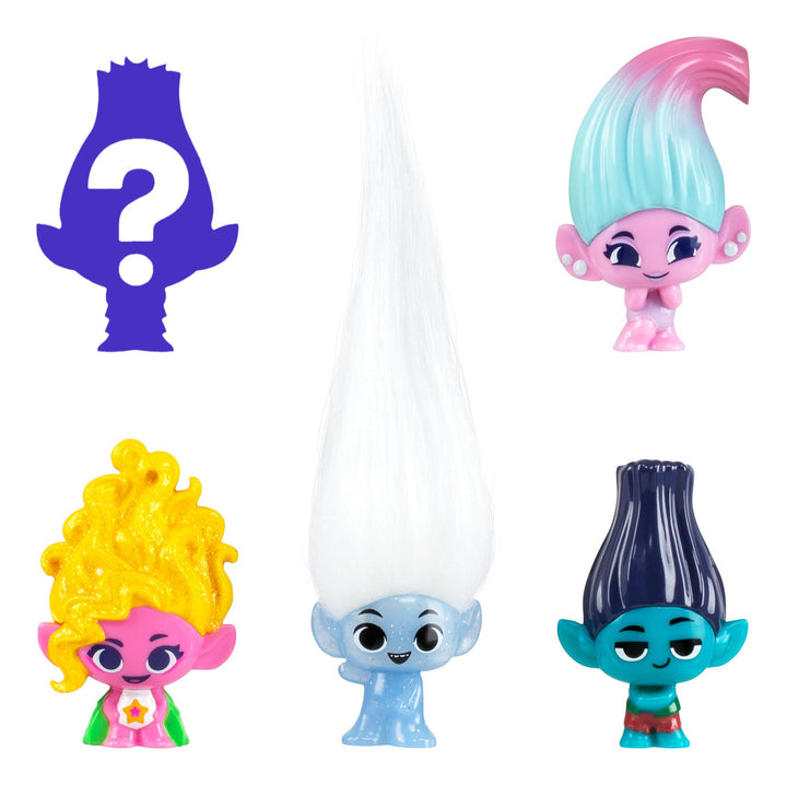 Trolls 24304 DreamWorks Band Together Mineez 5er-Pack, mehrfarbig