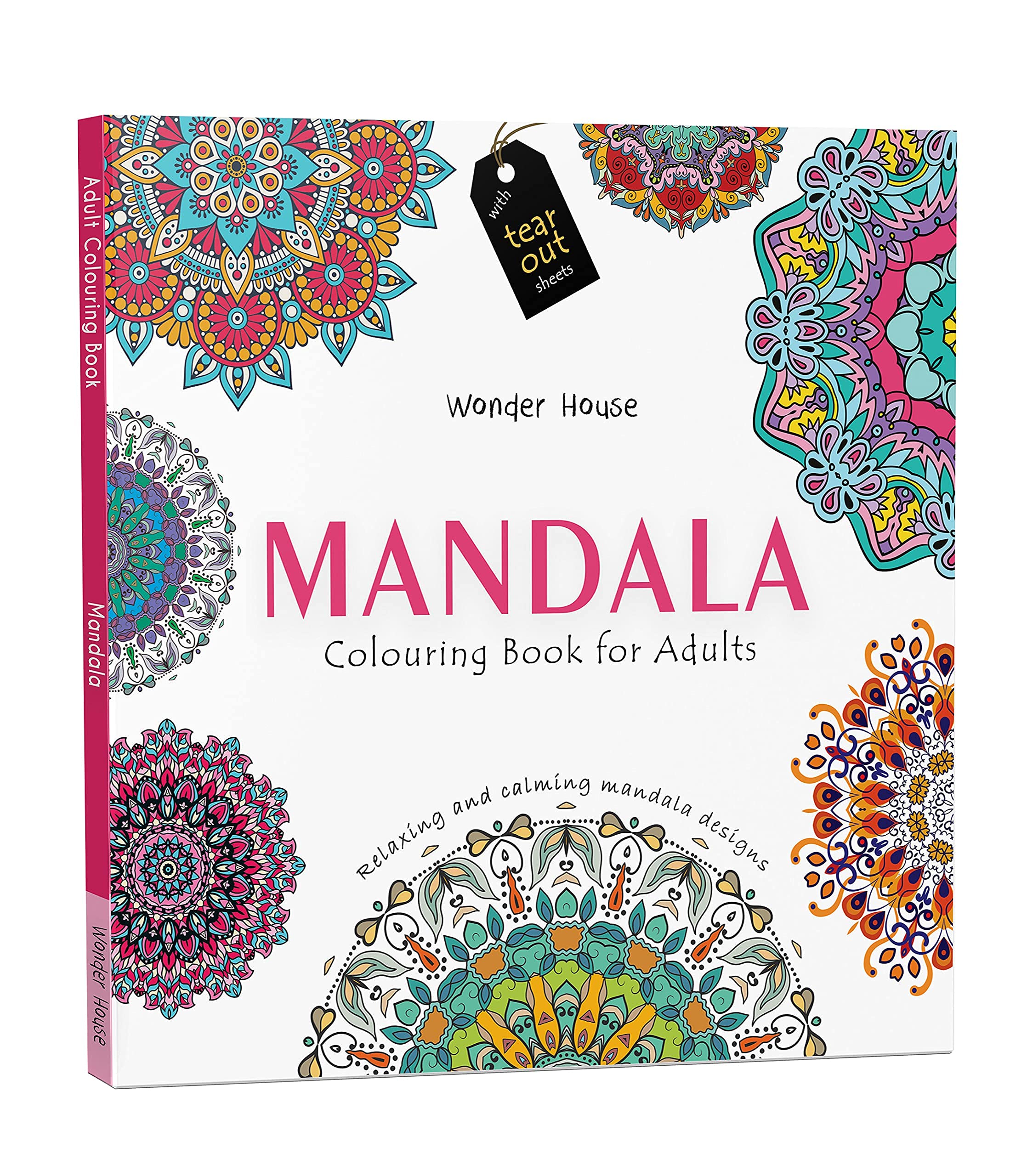 Wonder House Mandala Coloring Book - Adult Relaxation | Paperback | 64 Pages