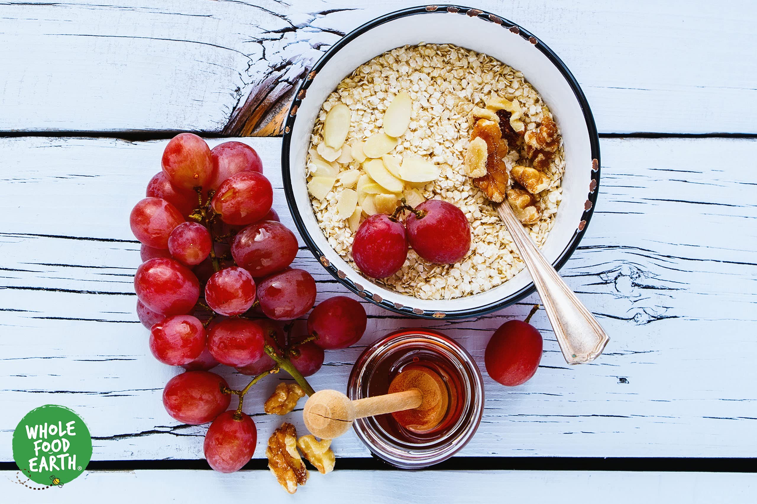 Wholefood Earth Organic Quinoa Flakes - 1 kg | GMO Free | Vegan | Source of Protein & Fibre 4