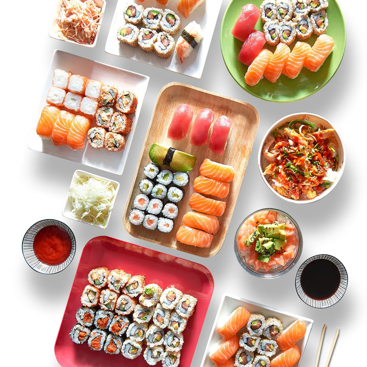 Emma Basic Seaweed Sushi Nori 40 Full Sheets - Young & Crunchy, High Protein, High Fibre