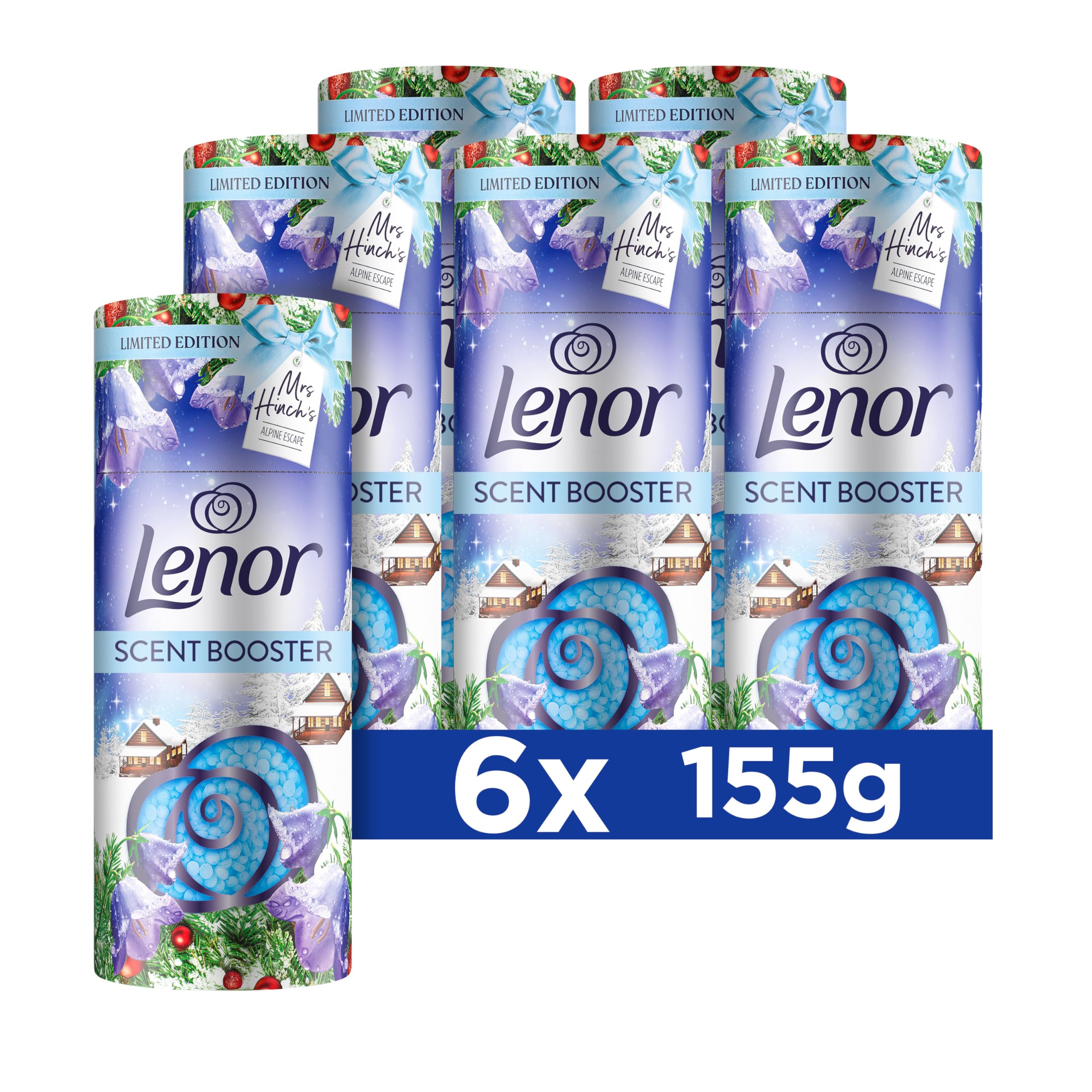 Lenor Bluebells & Wild Berries In-Wash Scent Boosters (6x155g) 1