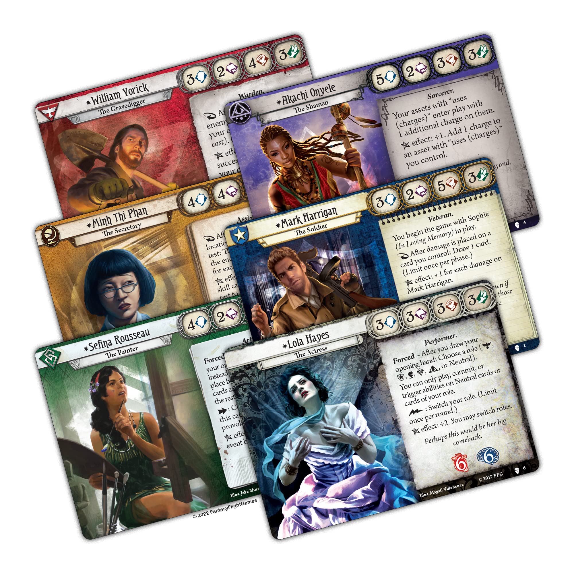 Fantasy Flight Games Arkham Horror: Das Kartenspiel – Der Pfad zur Carcosa-Ermittler-Erweiterung 5