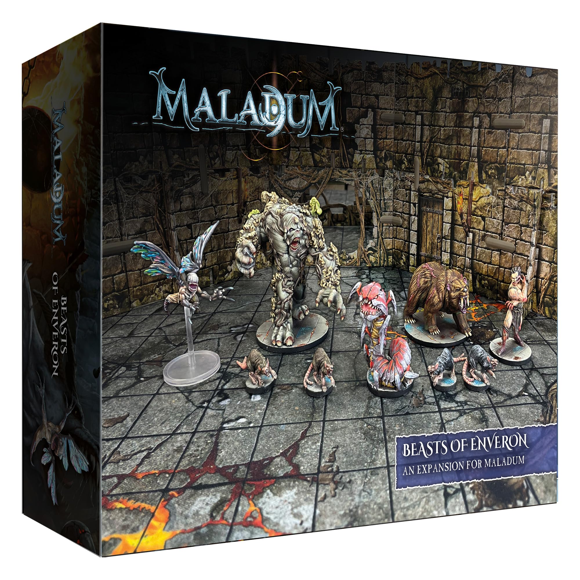 Battle Systems Maladum Beasts of Enveron Erweiterung - Wandering Monster Ergänzung