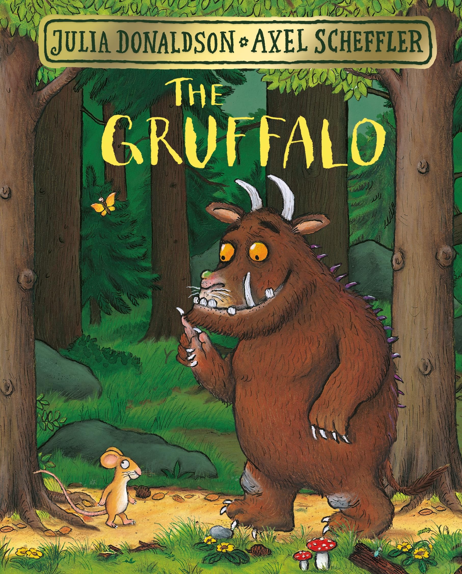 The Gruffalo Board Book by Julia Donaldson - Rhyming Story for Ages 2-4 | 24 Pages 1
