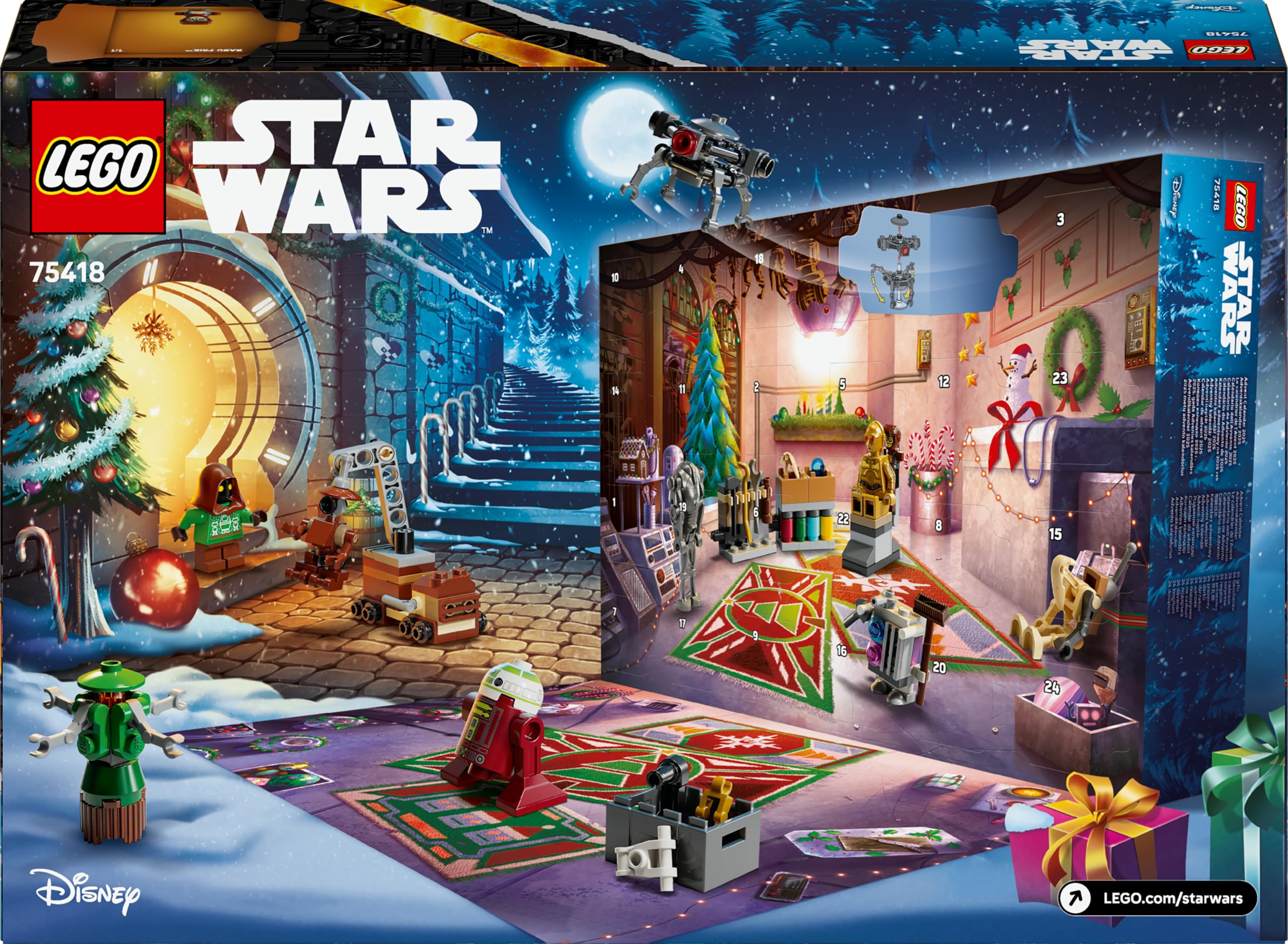 LEGO Star Wars Advent Calendar 2025 - 263-Piece Building Set for 6+ Year Olds 6