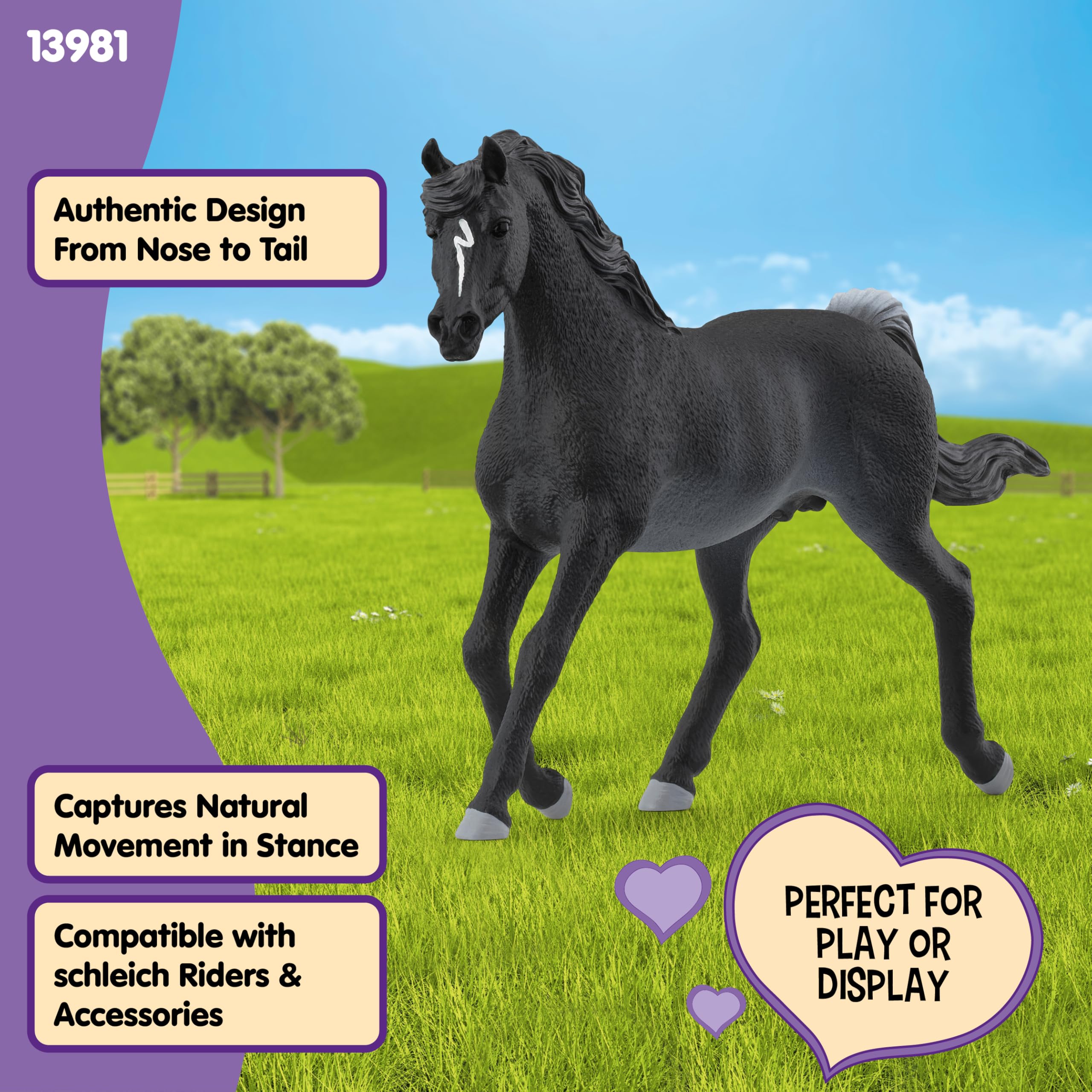 SCHLEICH Horse Club - Arab Stallion Figurine 13981 7