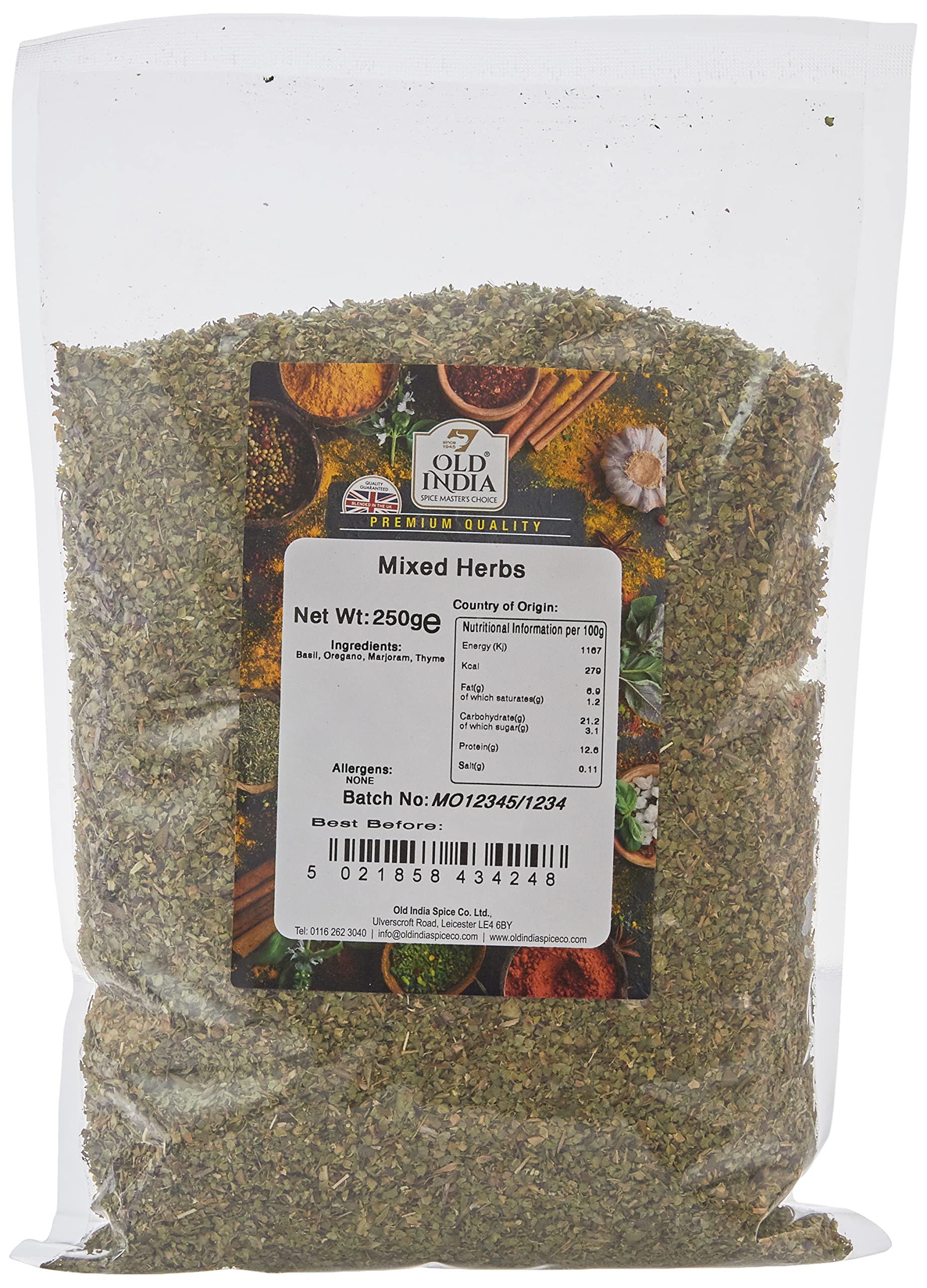 Old India Mixed Herbs 250g 1
