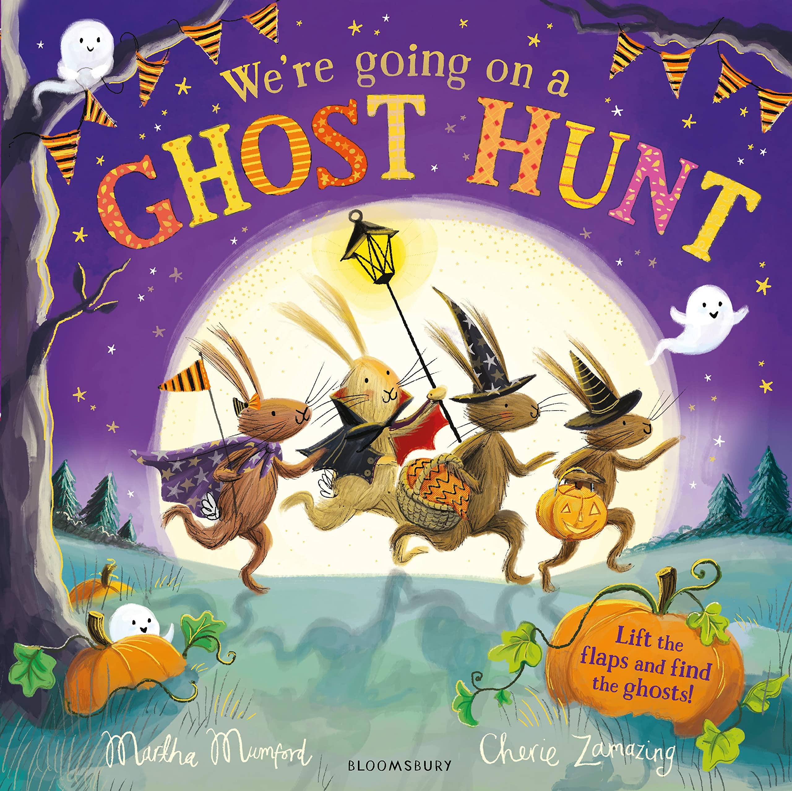 Bloomsbury We're Going on a Ghost Hunt: A Lift-the-Flap Adventure - Ages 3-5 | Paperback | 24 Pages 1