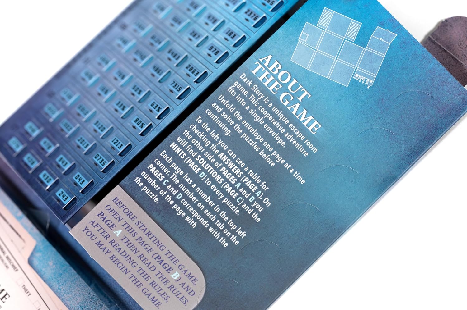 Alley Cat Games Unfold – Faltbares Escape Room-Abenteuer-Puzzlespiel (Dark Story) 7