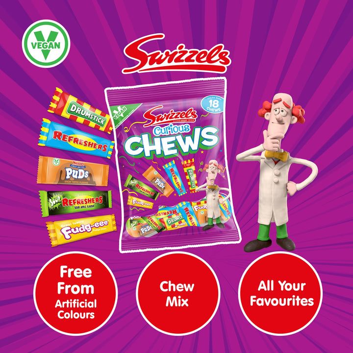 Swizzels Curious Chews 171g, White