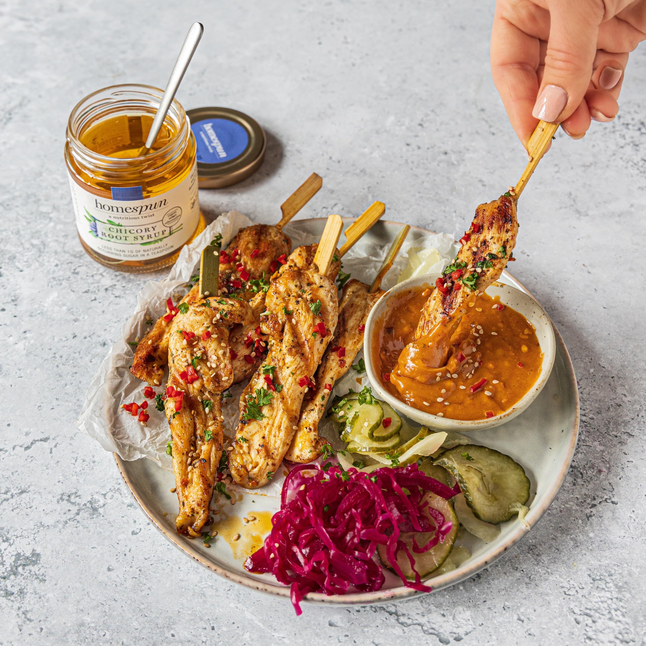 Homsprung Chicory Root Syrup - Keto & Low Carb Sweetener - Low Sugar, Vegan 7