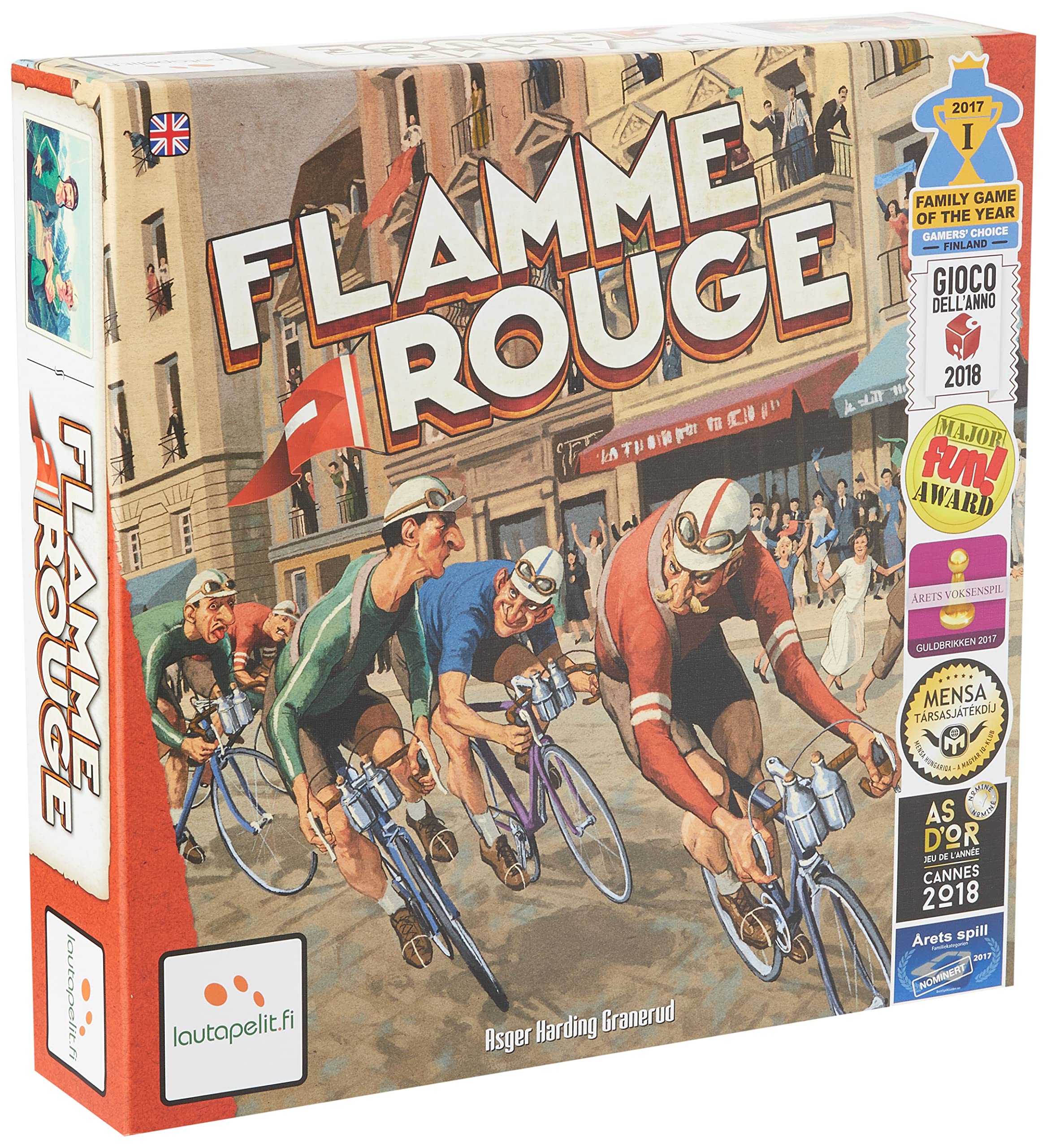Lautapelit Flamme Rouge Brettspiel