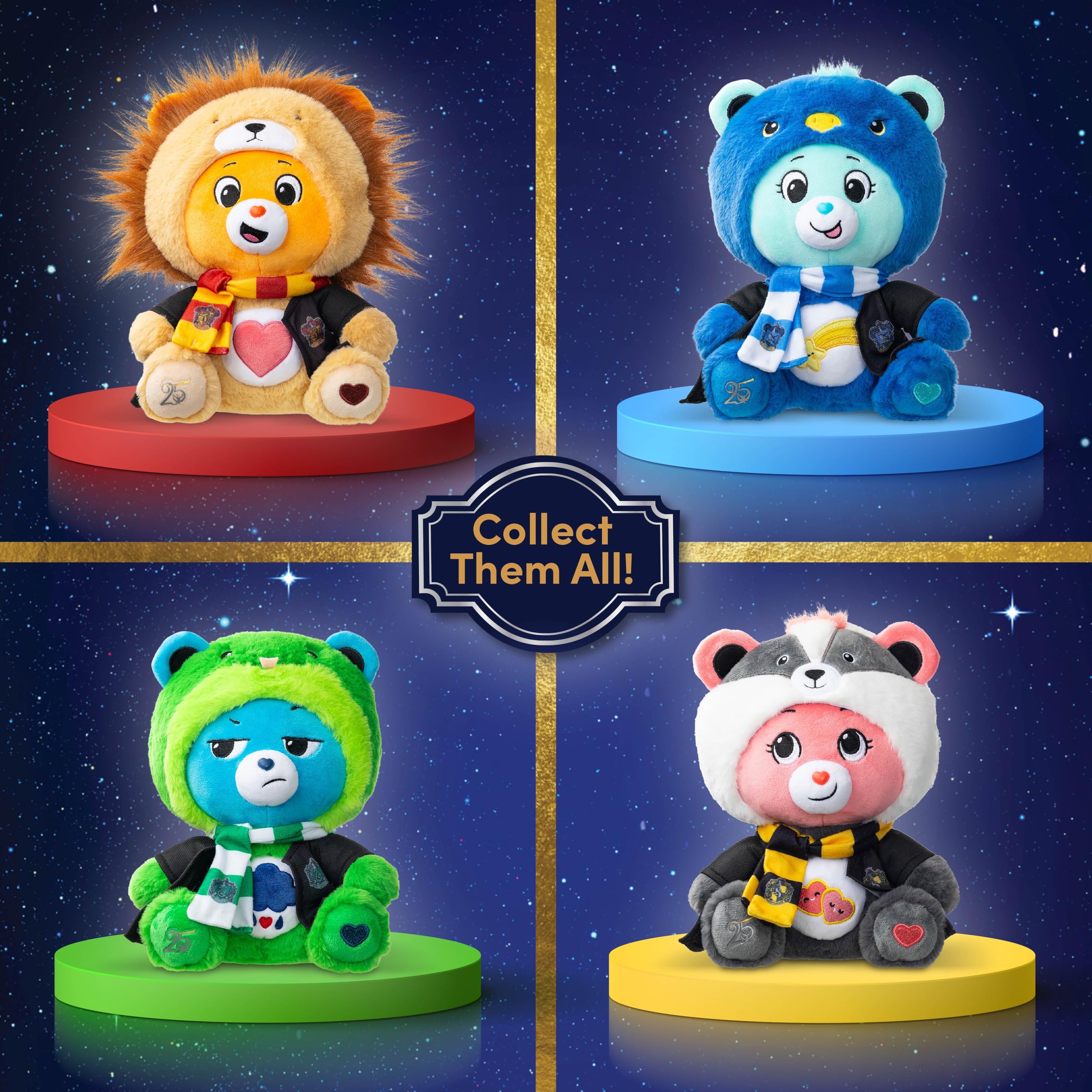 Care Bears Tenderheart Bear 30cm Gryffindor Hoodie Plush | Harry Potter 25th Anniversary 5