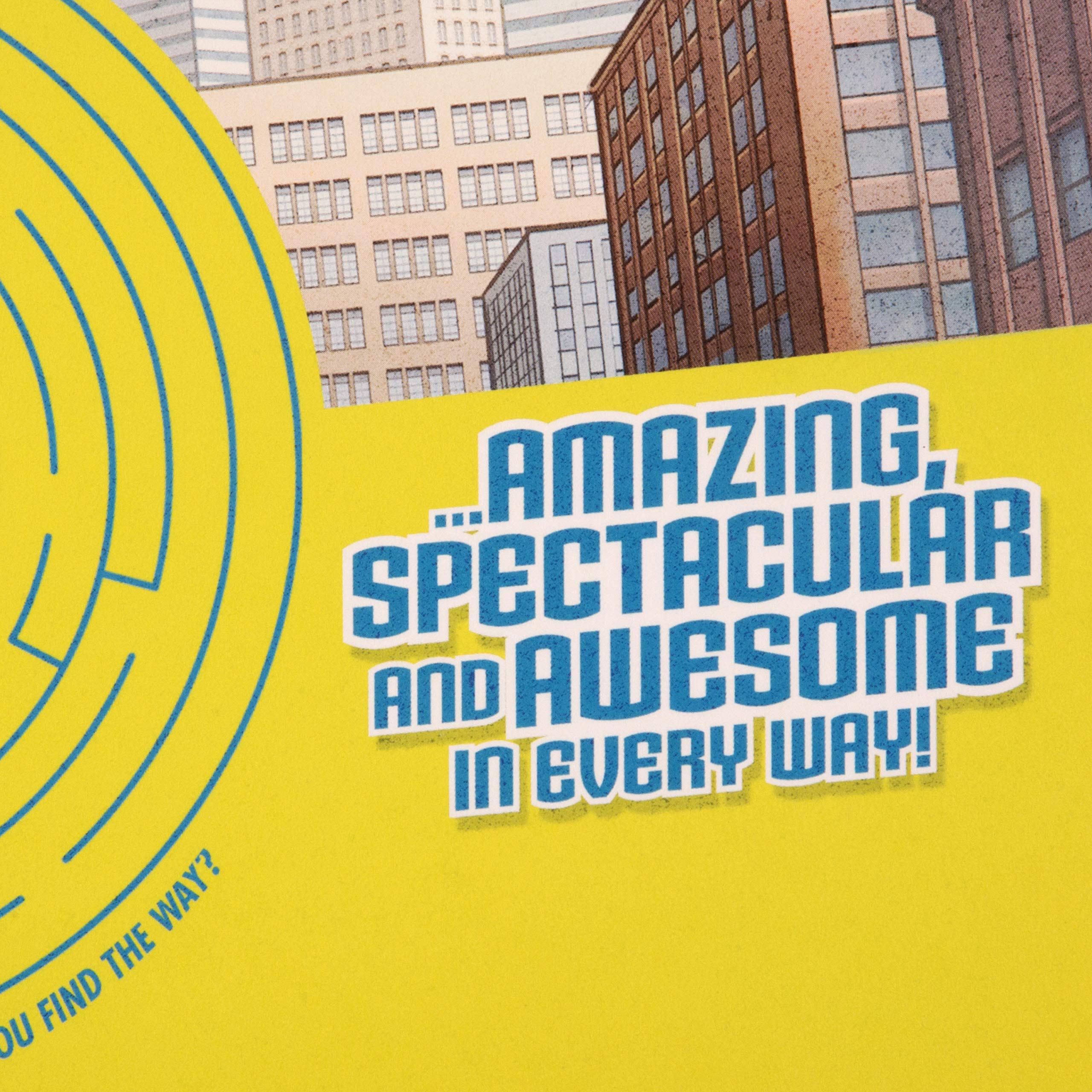 Hallmark Spider-Man Birthday Card for Kids with Maze Activity | 22.8cm x 15.9cm 5