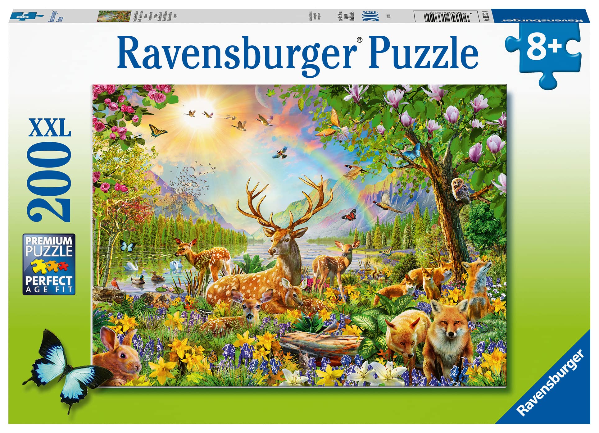 Ravensburger Wonderful Wilderness Jigsaw Puzzle - 200 Pieces | Kids Age 8+ | 49 x 36cm 1