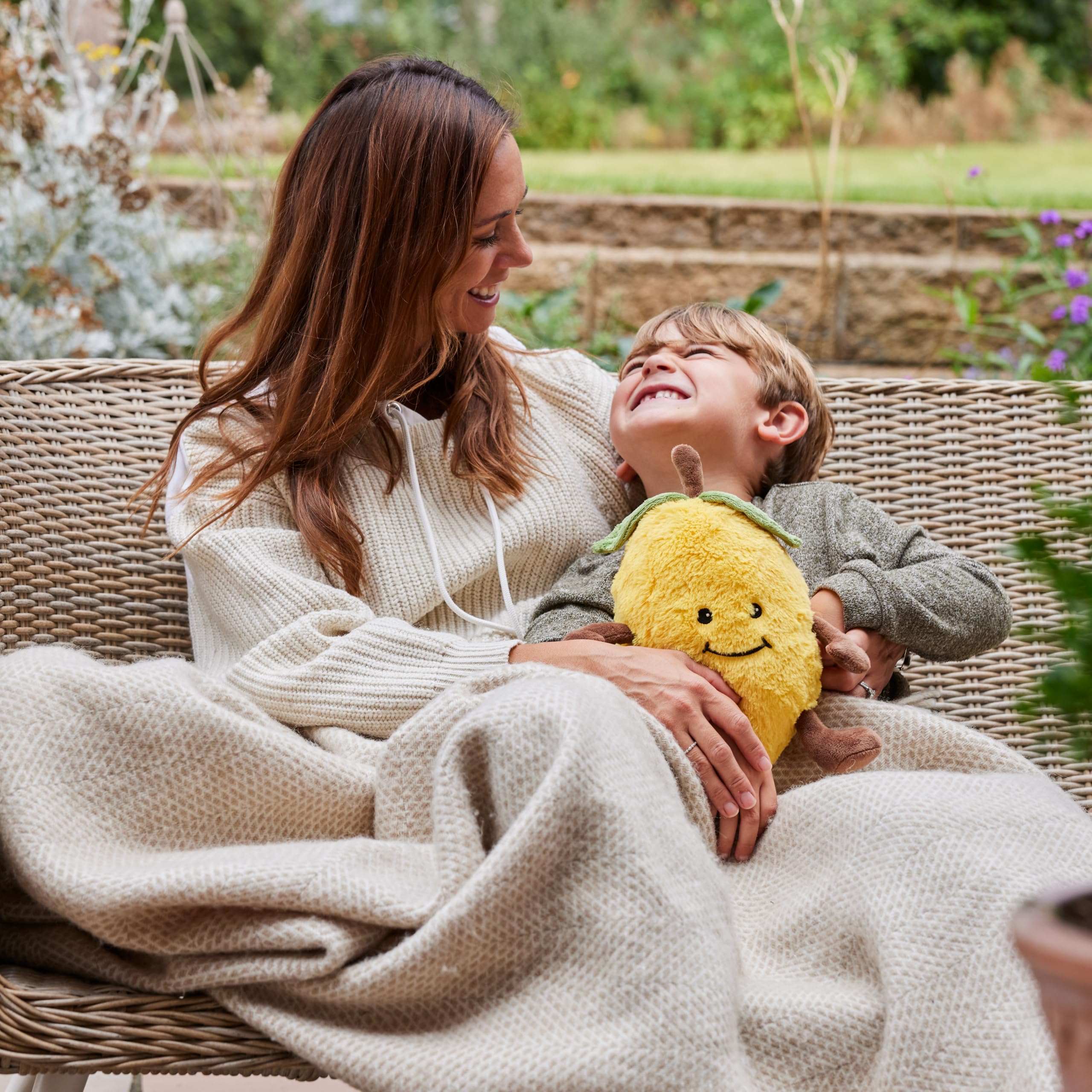 Warmies - Lemon Microwavable Plush Toy with French Lavender Scent 11