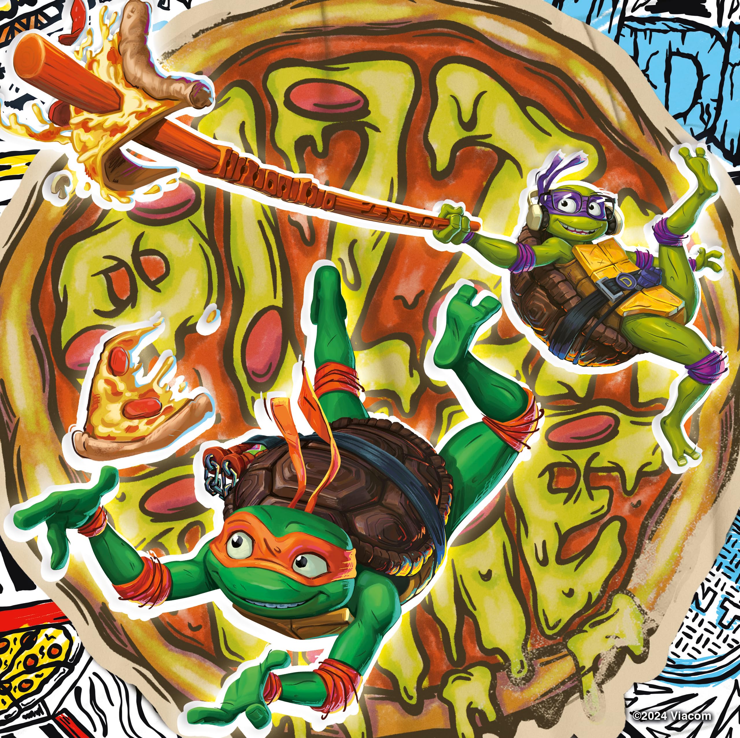 Ravensburger Teenage Mutant Ninja Turtles 3x 49 Piece Jigsaw Puzzles for Kids Age 5+ 3