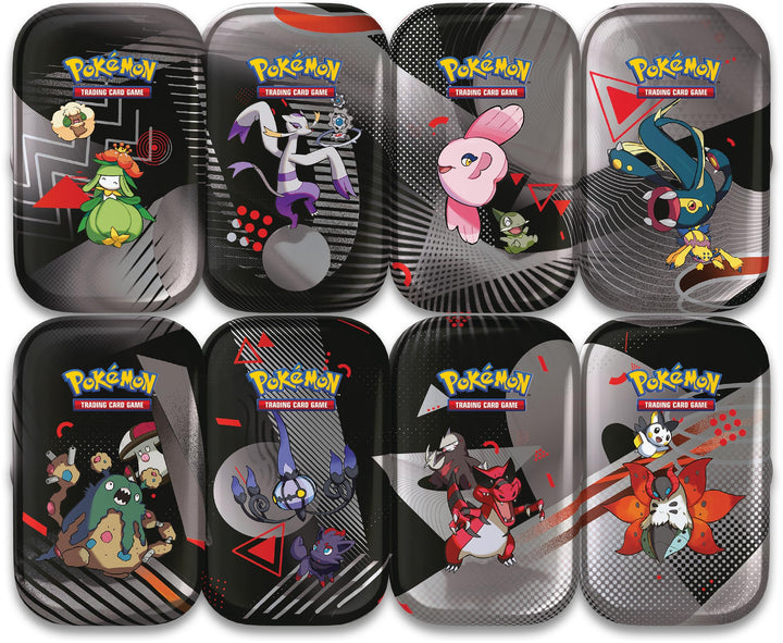 Pokémon TCG: Unova Mini Tin – Chandelure & Zorua with 2 Booster Packs & Sticker