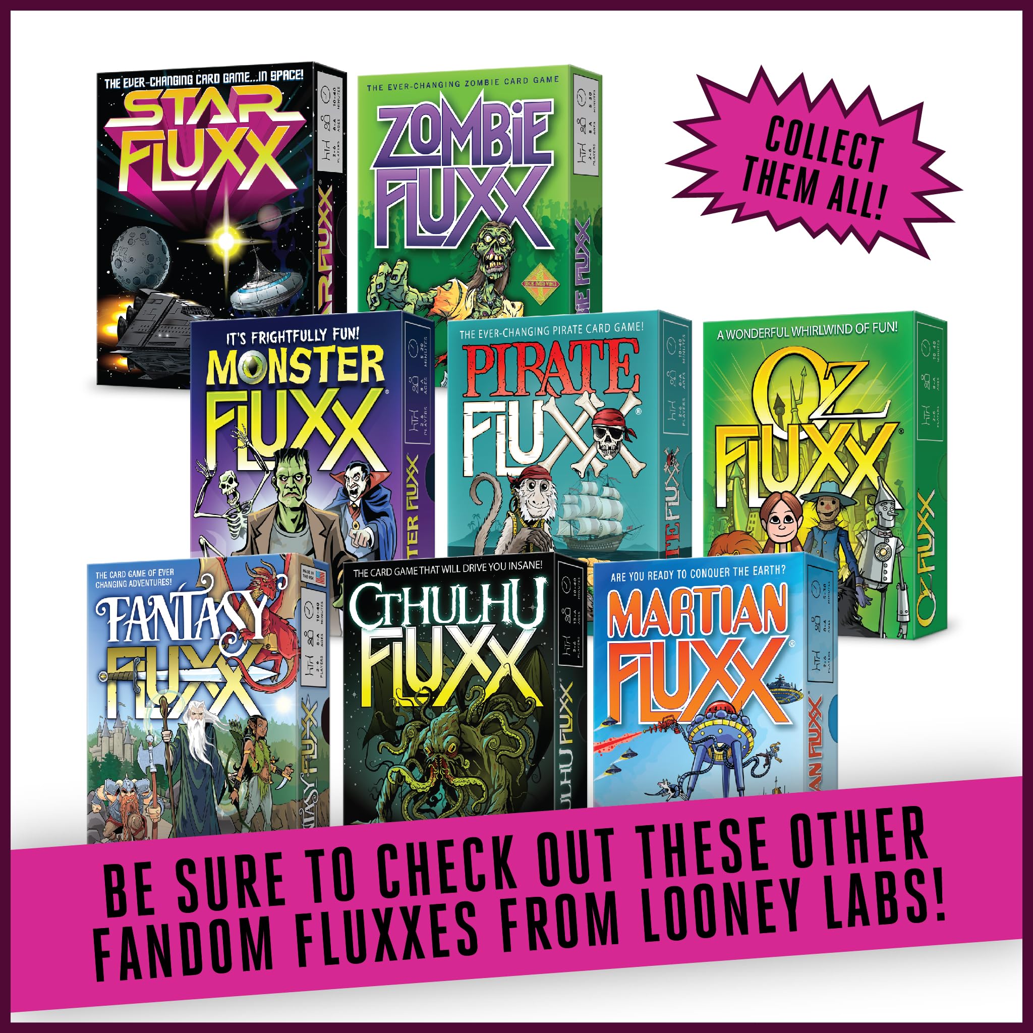 Looney Labs Star Fluxx-Kartenspiel 12