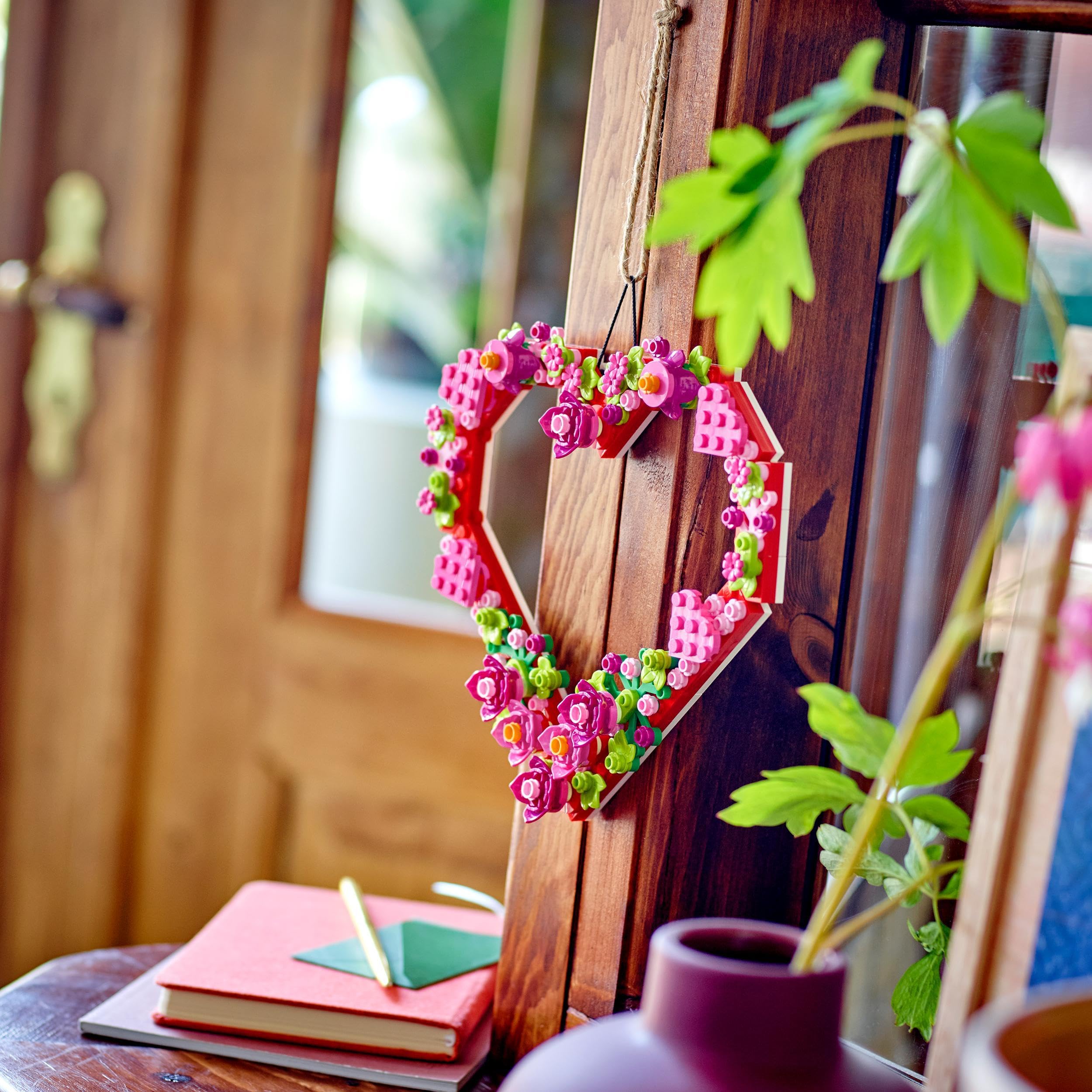 LEGO Creator Herz-Ornament-Set 40638 – Kreatives Bauspielzeug für Kinder ab 9 Jahren 7