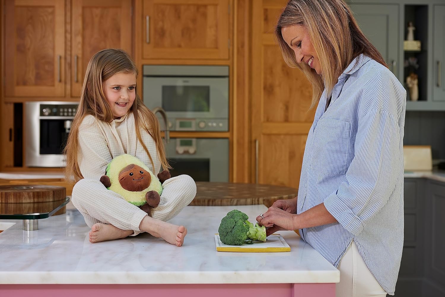 Warmies Fully Heatable Cuddly Toy scented with French Lavender - Avocado 5