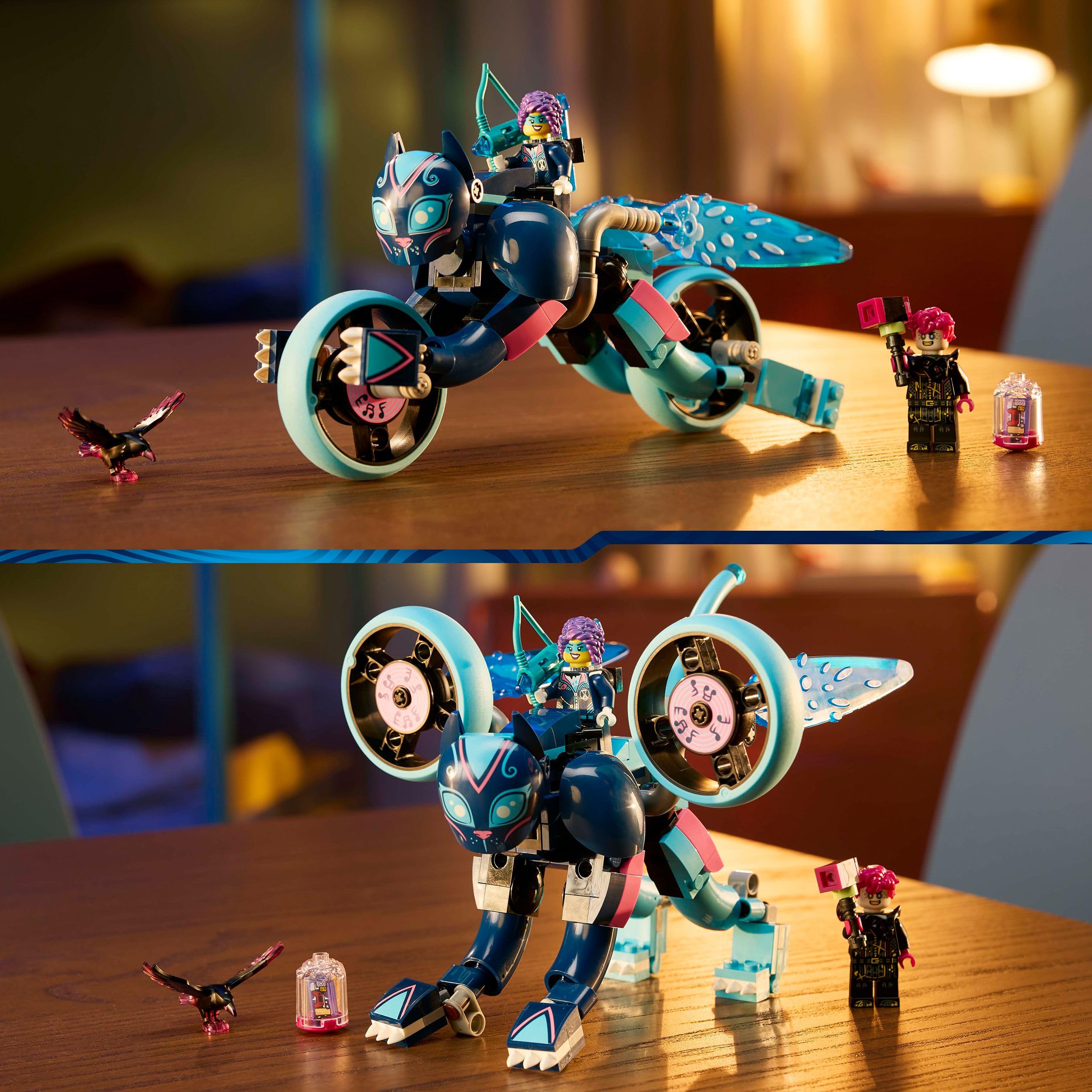 LEGO DREAMZzz Zoey’s Cat Motorcycle Set - Rebuildable Catbike Toy for Kids 7+ 13