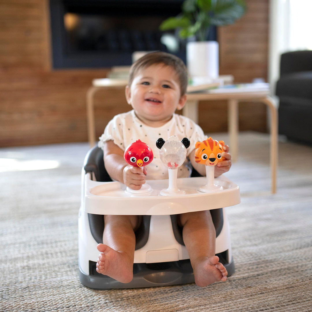 Baby Einstein Rattle & Jingle Trio - Suction Cup High Chair Toys for 3 Months+