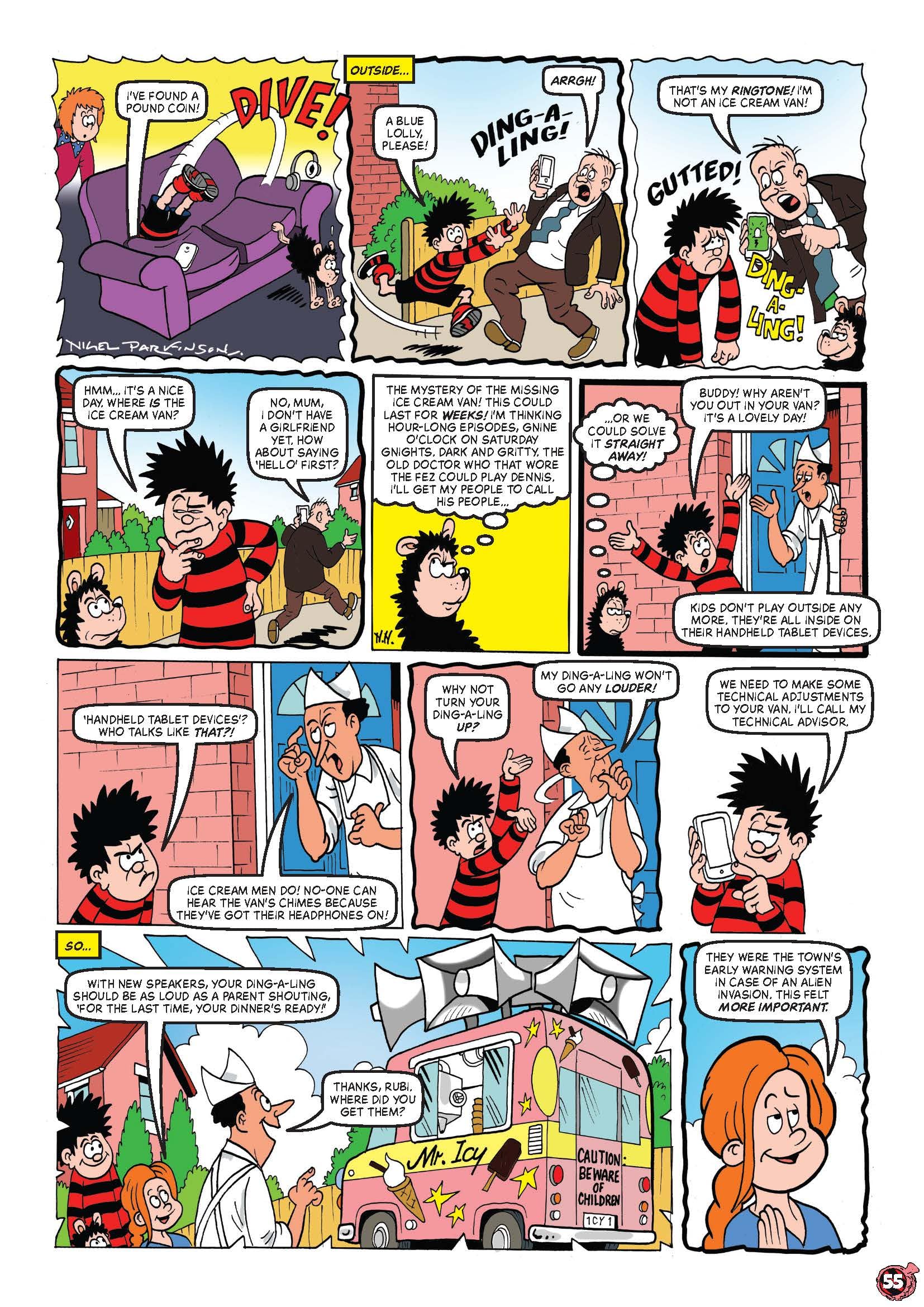 DC Thomson Beano Presents: Dennis The Menace & Gnasher - Chaos Comes With Stripes | Collection Comic 6