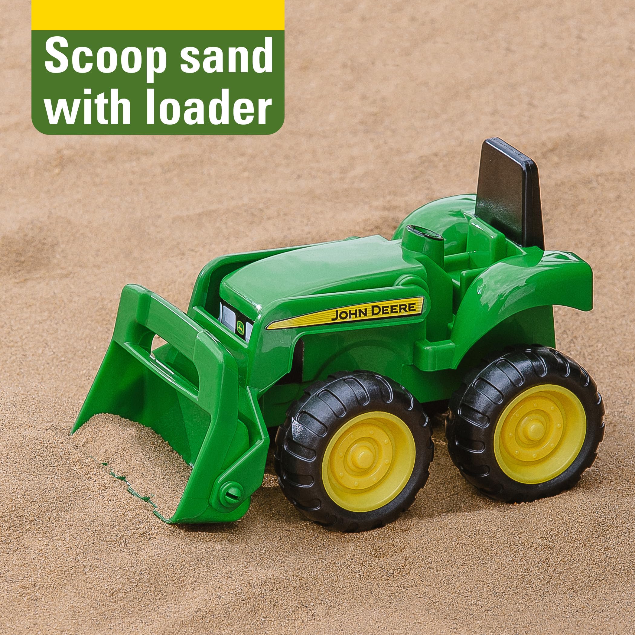 John Deere Dump Truck & Tractor Playset - 2-Piece Construction Vehicle Set for Toddlers 6