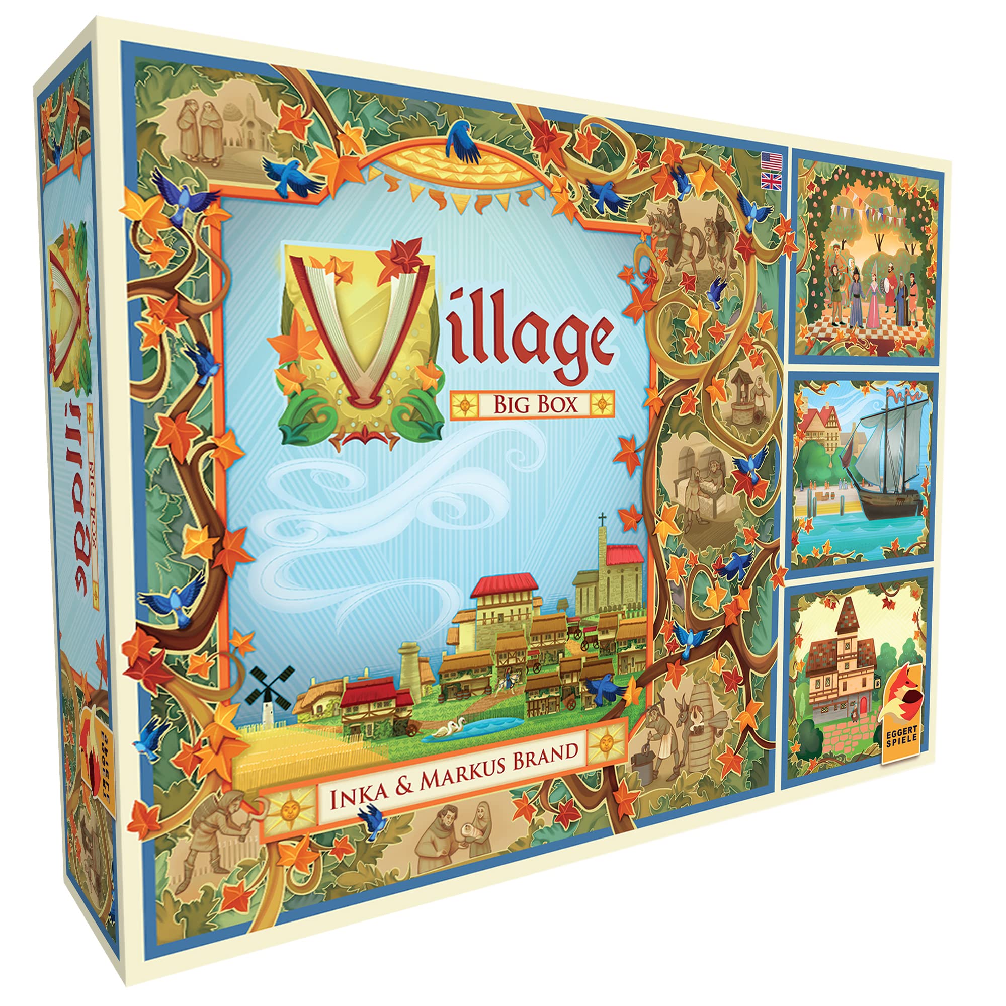 Eggertspiele Village 2. Edition - Big Box Brettspiel