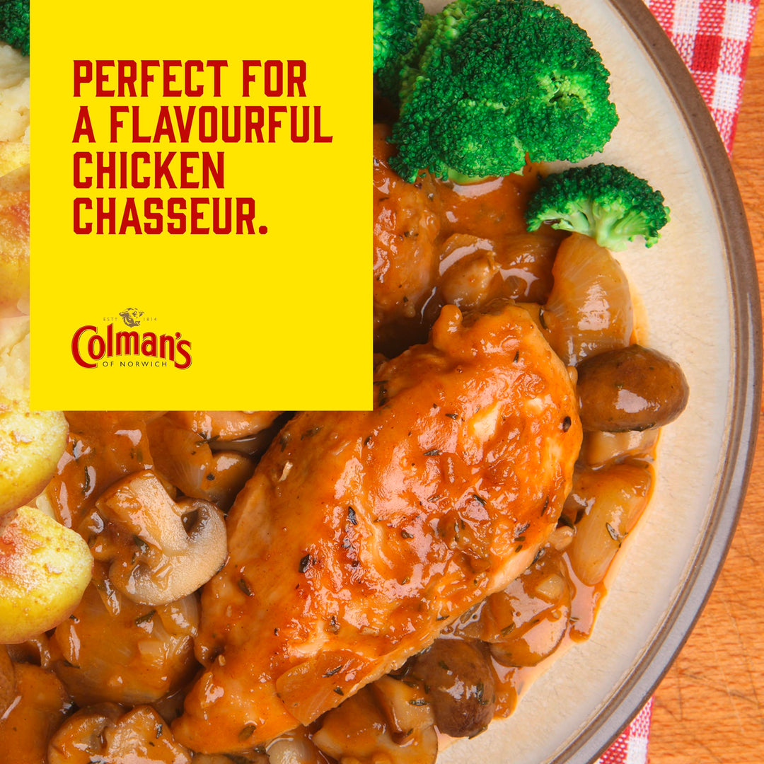 Colman's Chicken Chasseur Meal Maker - Recipe Mix for Rich Comfort Food