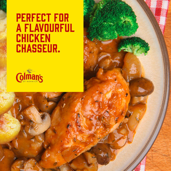 Colman's Chicken Chasseur Meal Maker - Recipe Mix for Rich Comfort Food