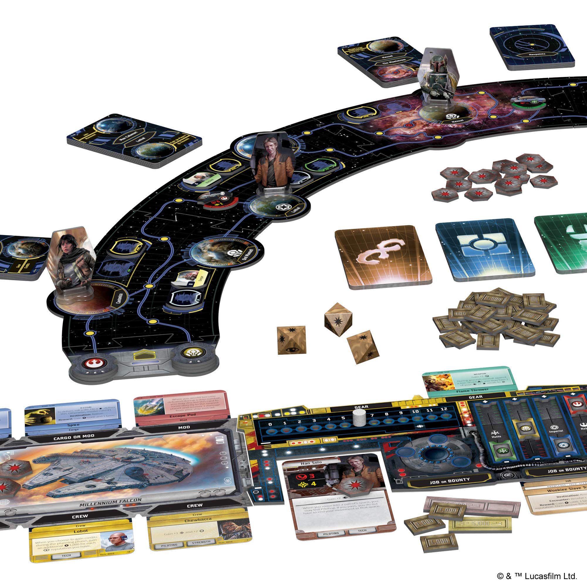 Fantasy Flight Games Star Wars: Outer Rim Brettspiel 5