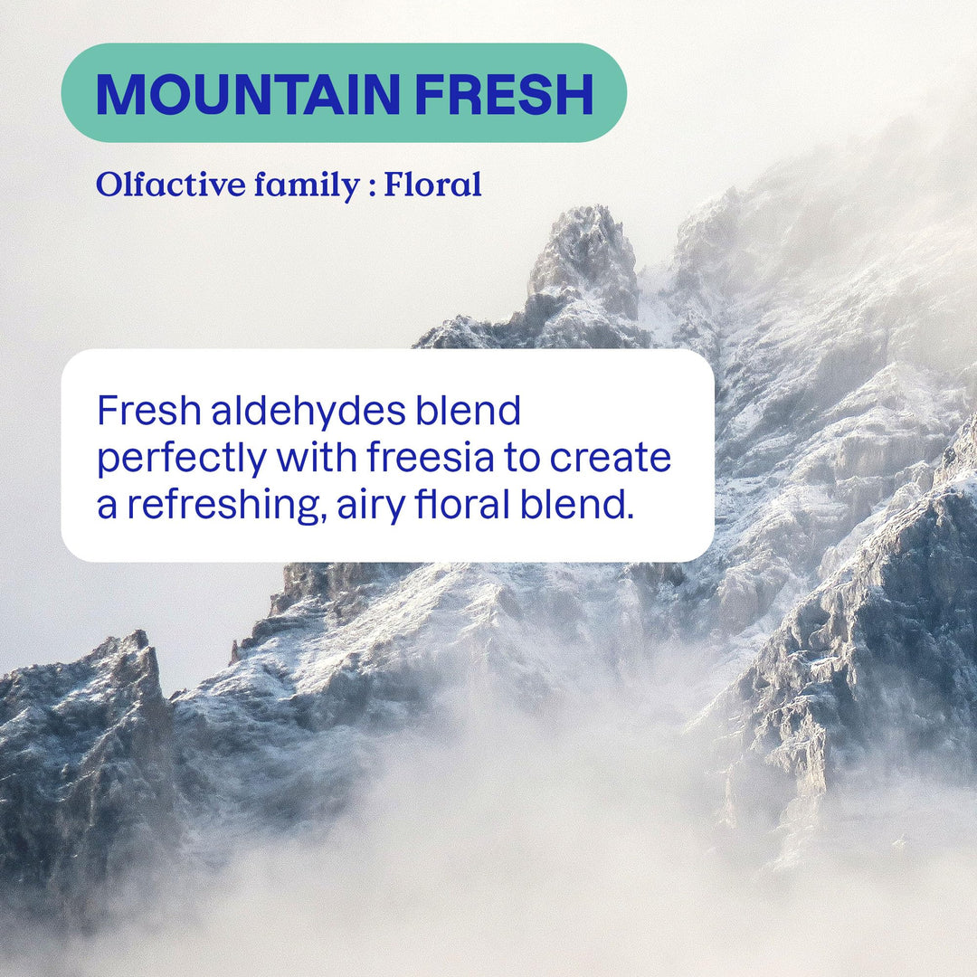 ATTITUDE 2-in-1 Laundry Detergent & Fabric Softener - Plant- & Mineral-Based, Mountain Fresh