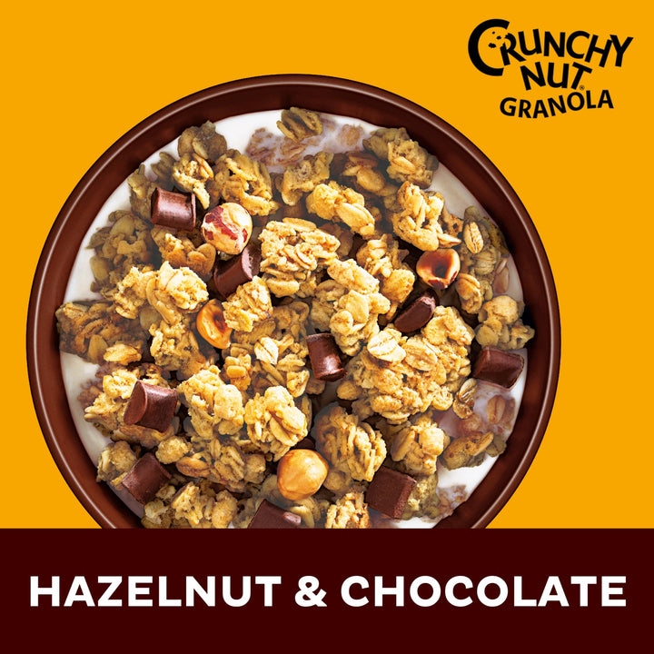 Kellogg's Crunchy Nut Hazelnuts & Chocolate Granola, 600g