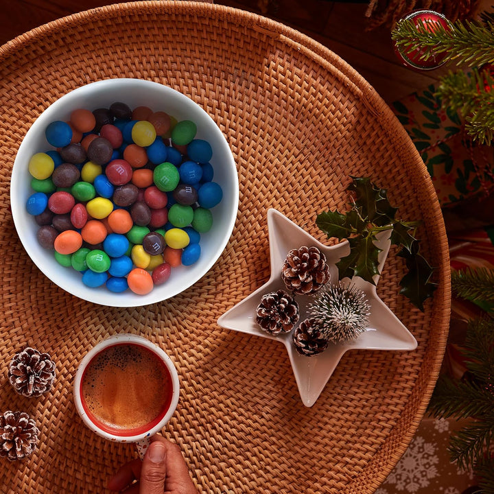 M&M's Salted Caramel & Milk Chocolate Party Bulk Bag - 800g Chocolate Snack Gift