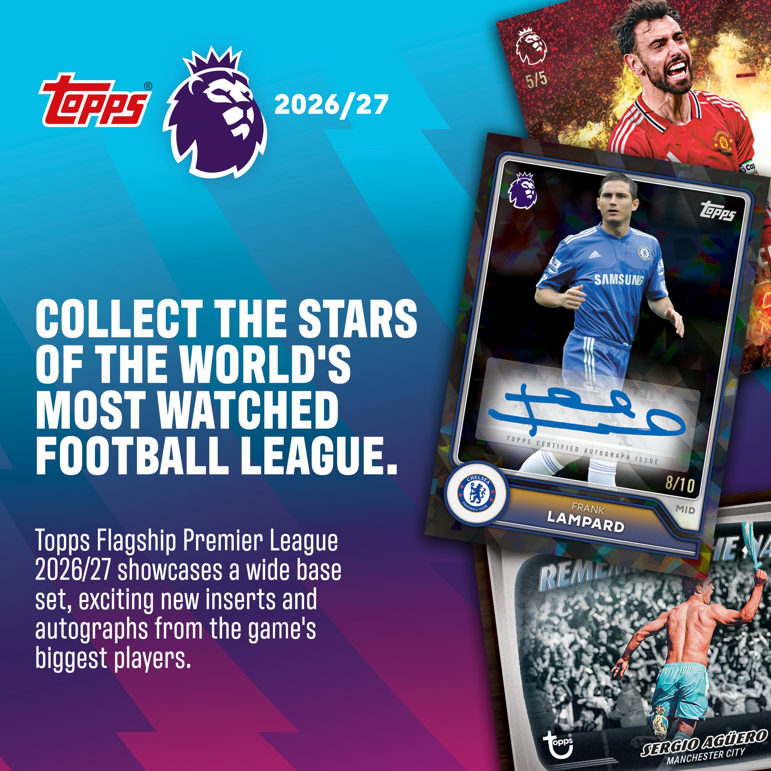 Topps Premier League 2026/27 Trading Cards - Mega Multipack | 40 Cards | Official Licensed Product 3