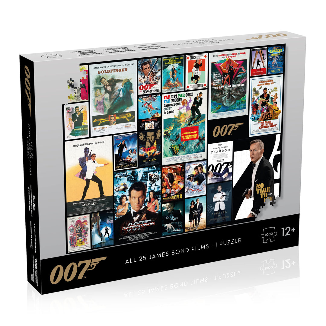 James-Bond-Puzzle-Schauspieler-Debüt, 1000-teiliges Puzzlespiel