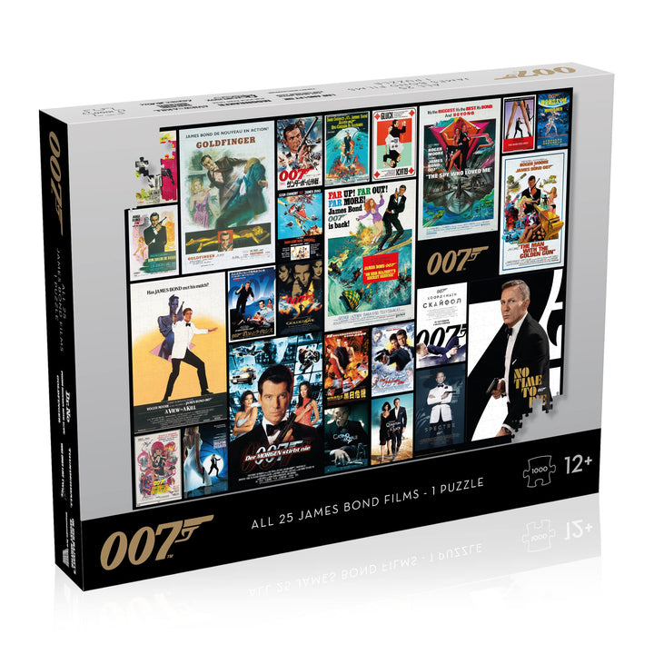 James-Bond-Puzzle-Schauspieler-Debüt, 1000-teiliges Puzzlespiel