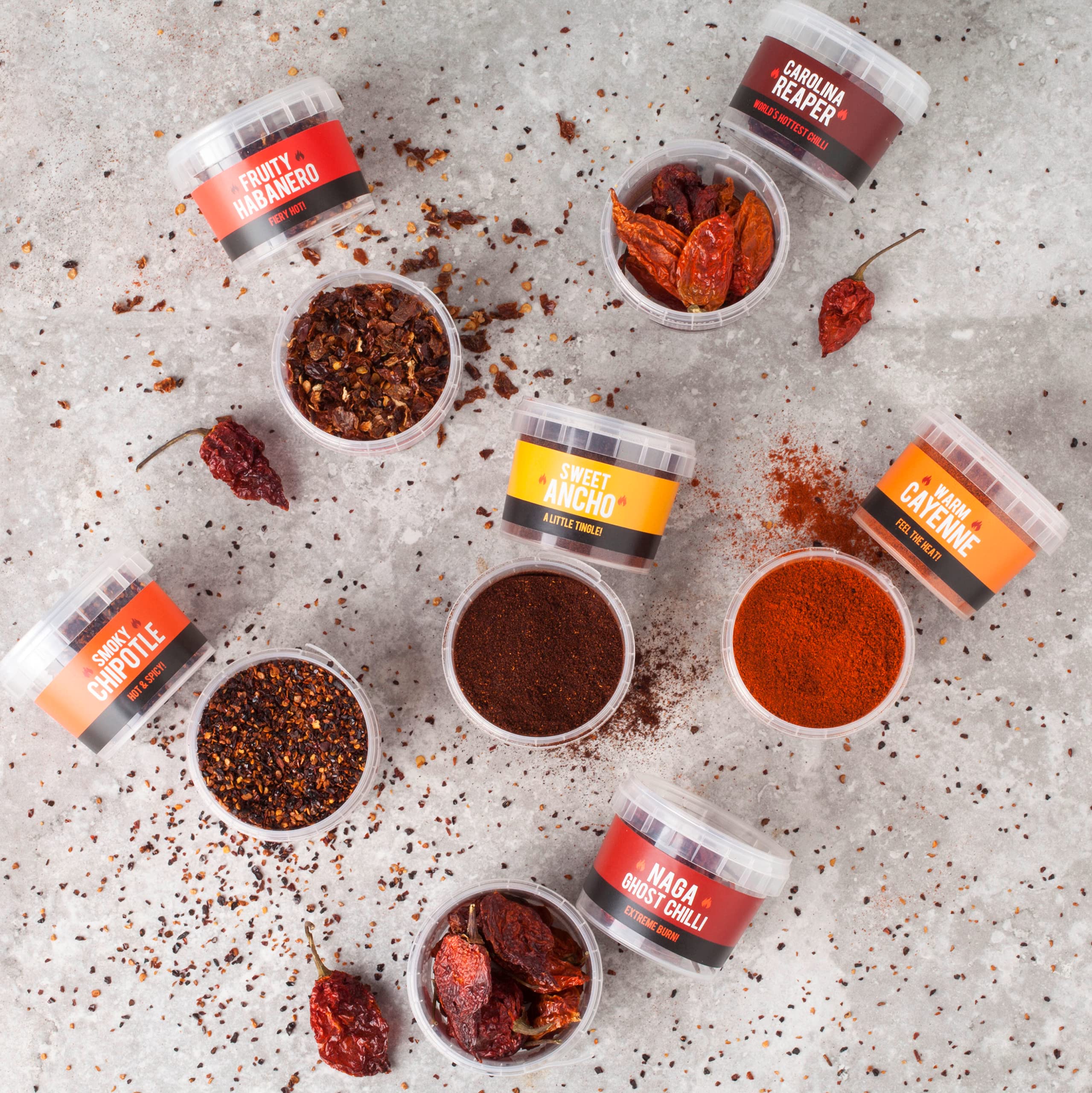 SPICE 'N' TICE Naga Ghost Chilli Pot with Pepper Pods - Extreme Heat up to 700,000 SHU | 10g 4