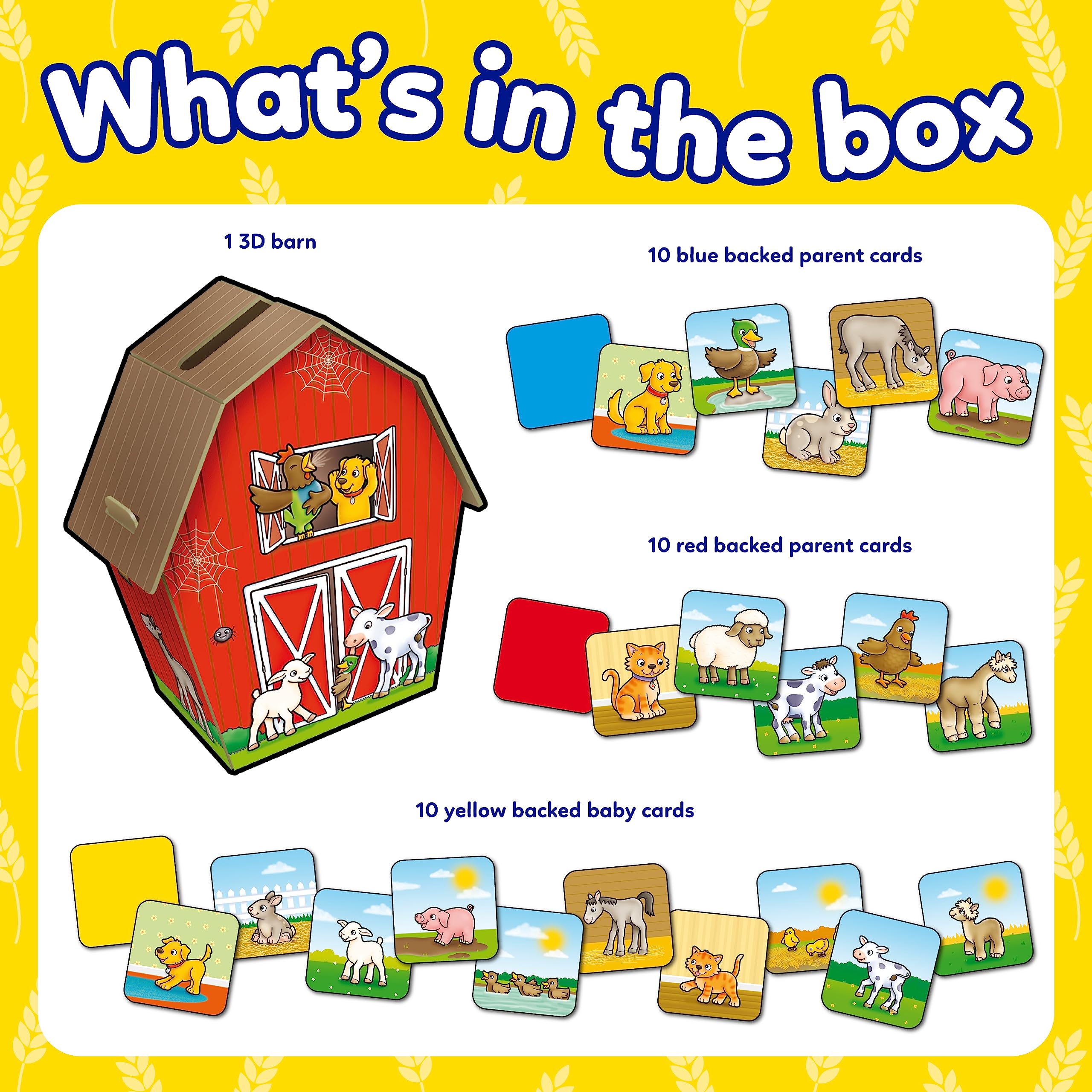 Orchard Toys Farmyard Families Board Game 10