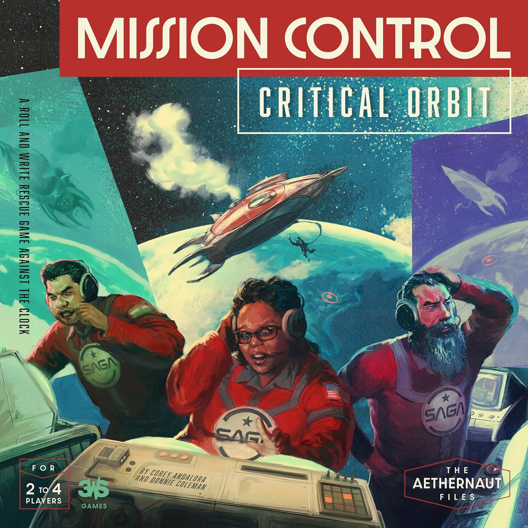 Th3rd World Studios Mission Control Critical Orbit Strategy Board Game