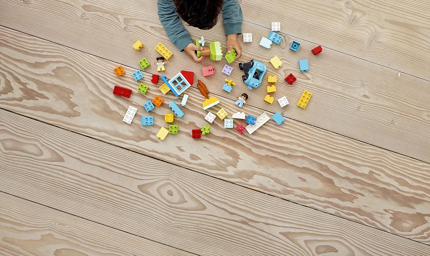 LEGO DUPLO Klassische Steinebox 10913 – Pädagogisches Bauset für Kleinkinder ab 18 Monaten 23