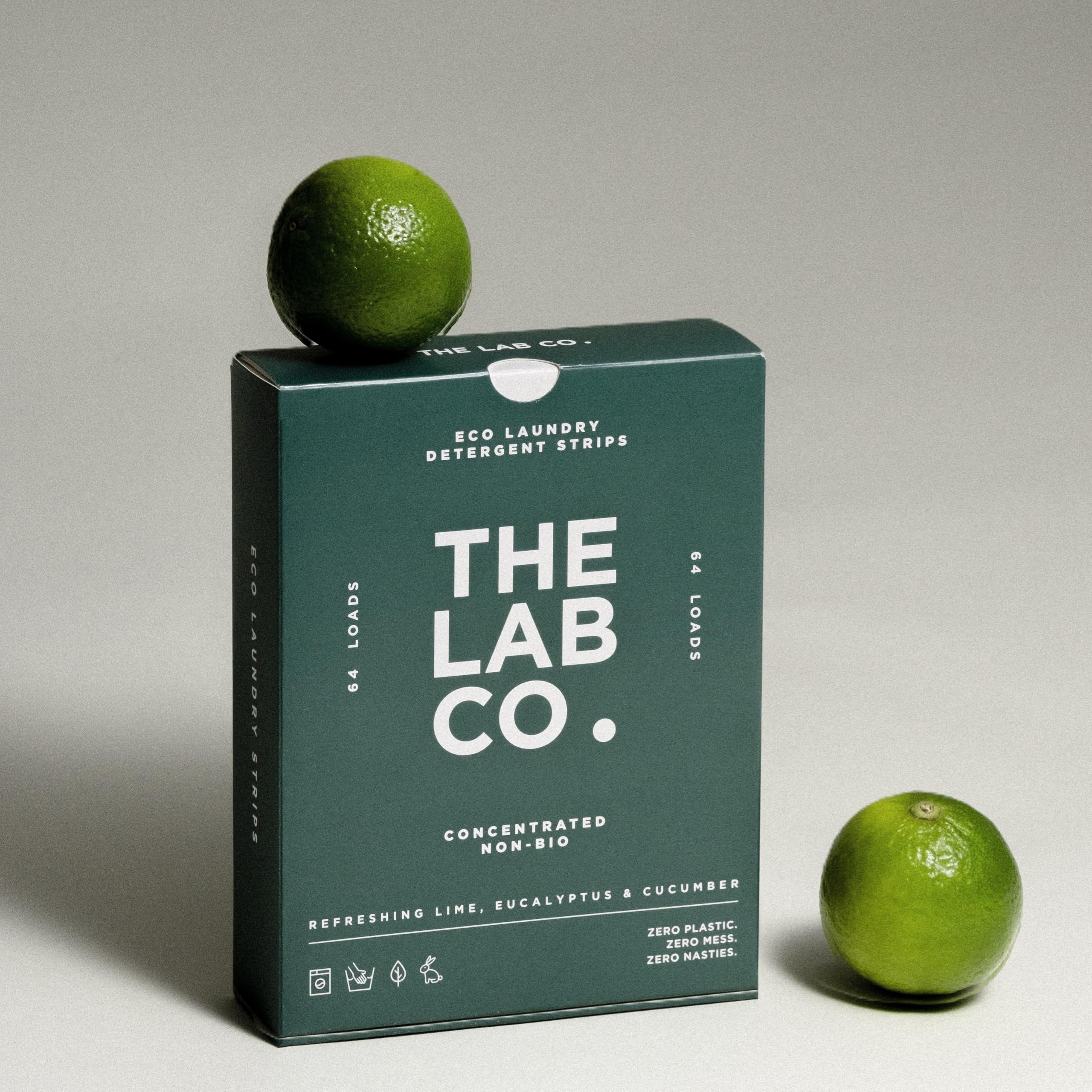 The Lab Co. - Laundry Detergent Strips Sheets (64 Loads, Eco Ultra-Concentrated) 9