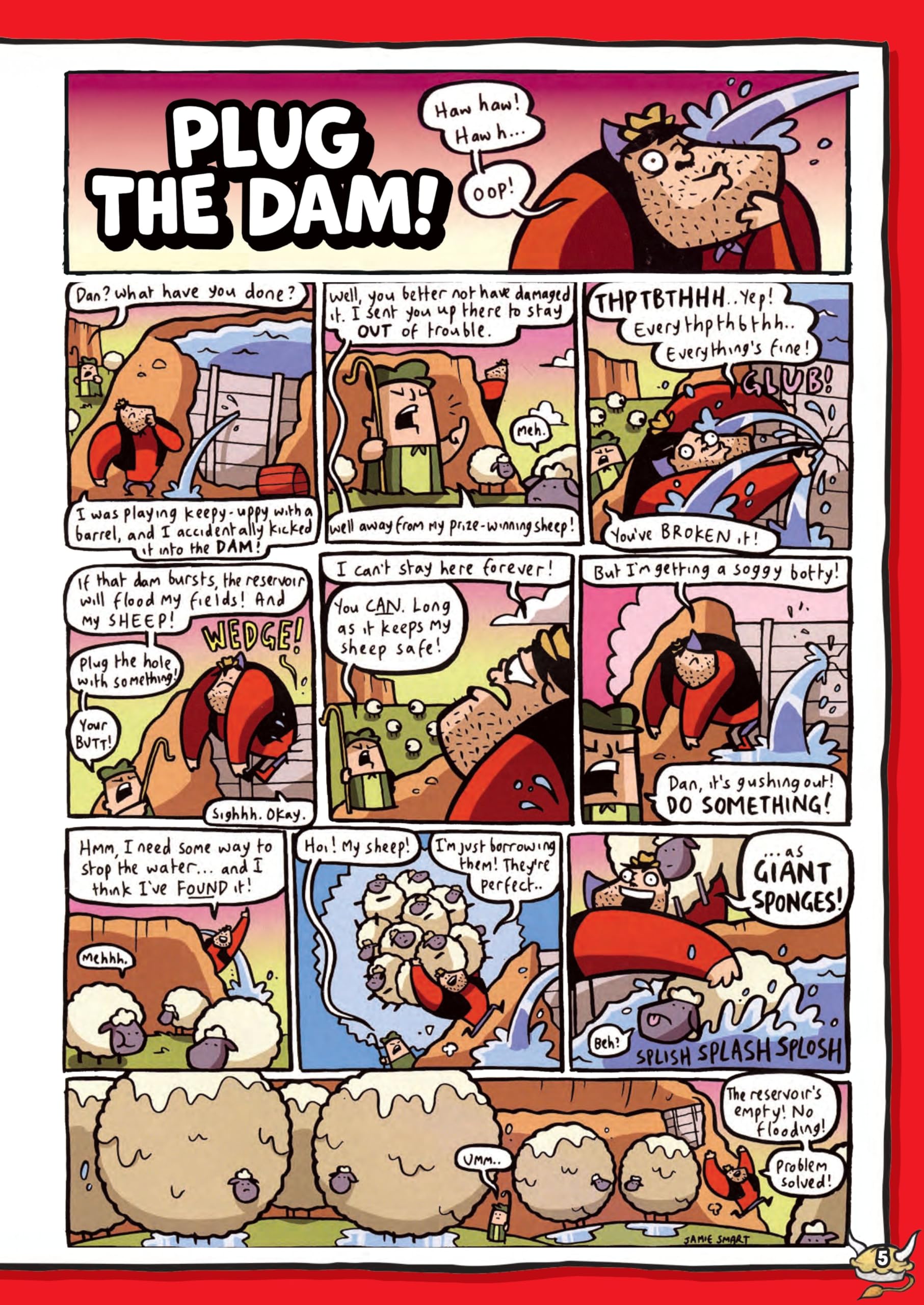 DC Thomson Dandy Presents: Desperate Dan by Jamie Smart Vol. 2 | Collection Comic | English 4