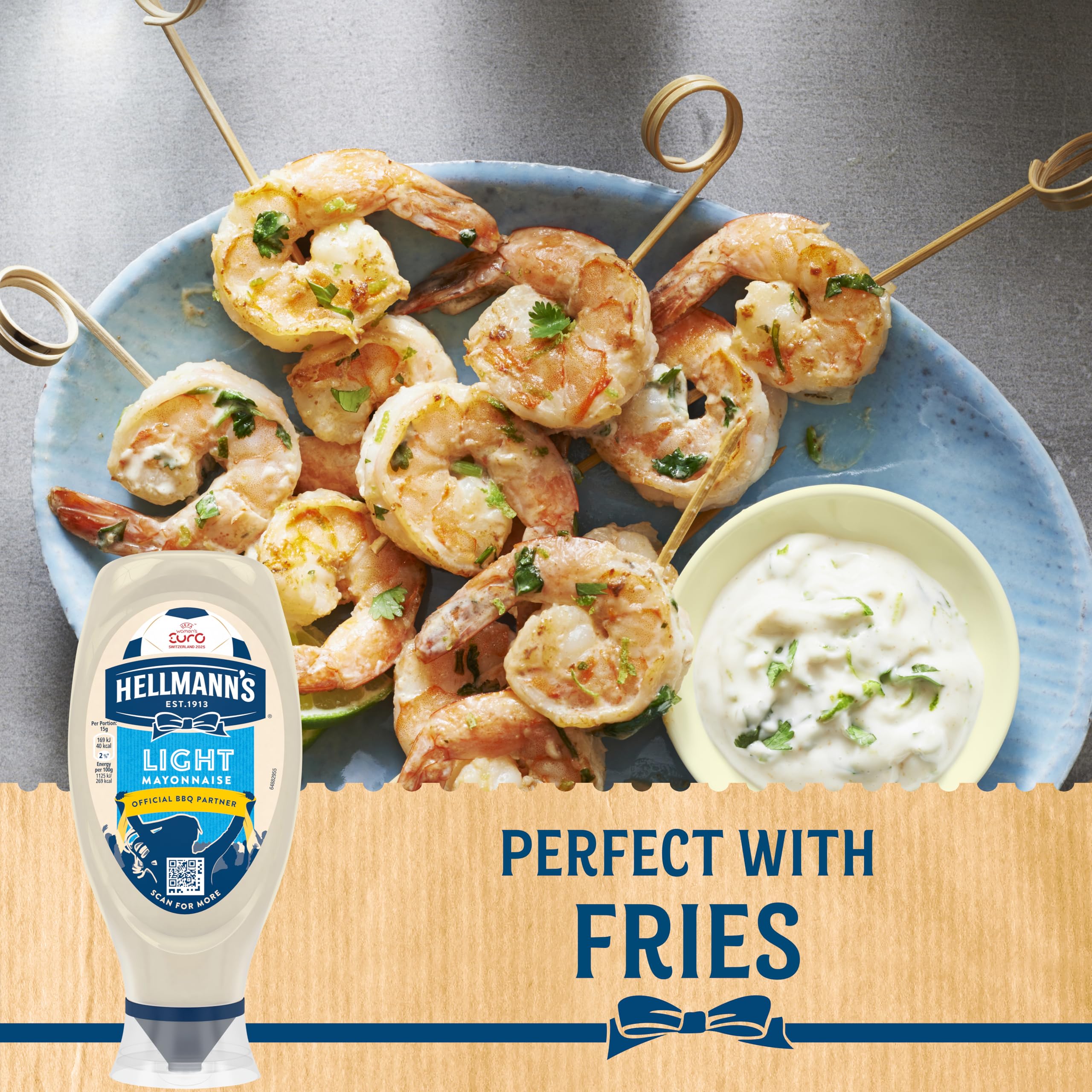 Hellmann's UEFA WOMEN'S EURO 2025 Limited Edition Condiment Squeeze Bottle 4