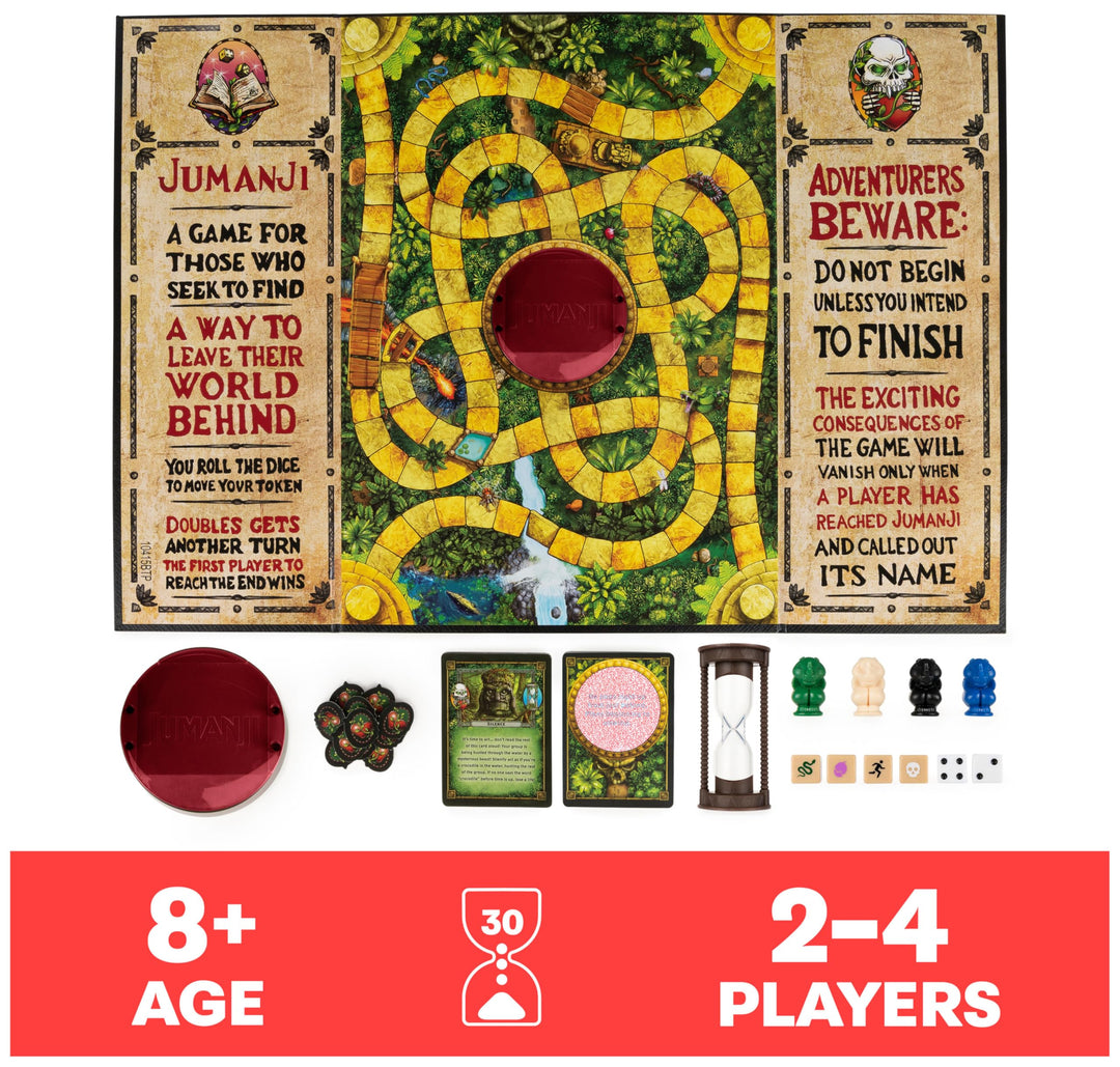 Spin Master Games Jumanji The Game Board Game