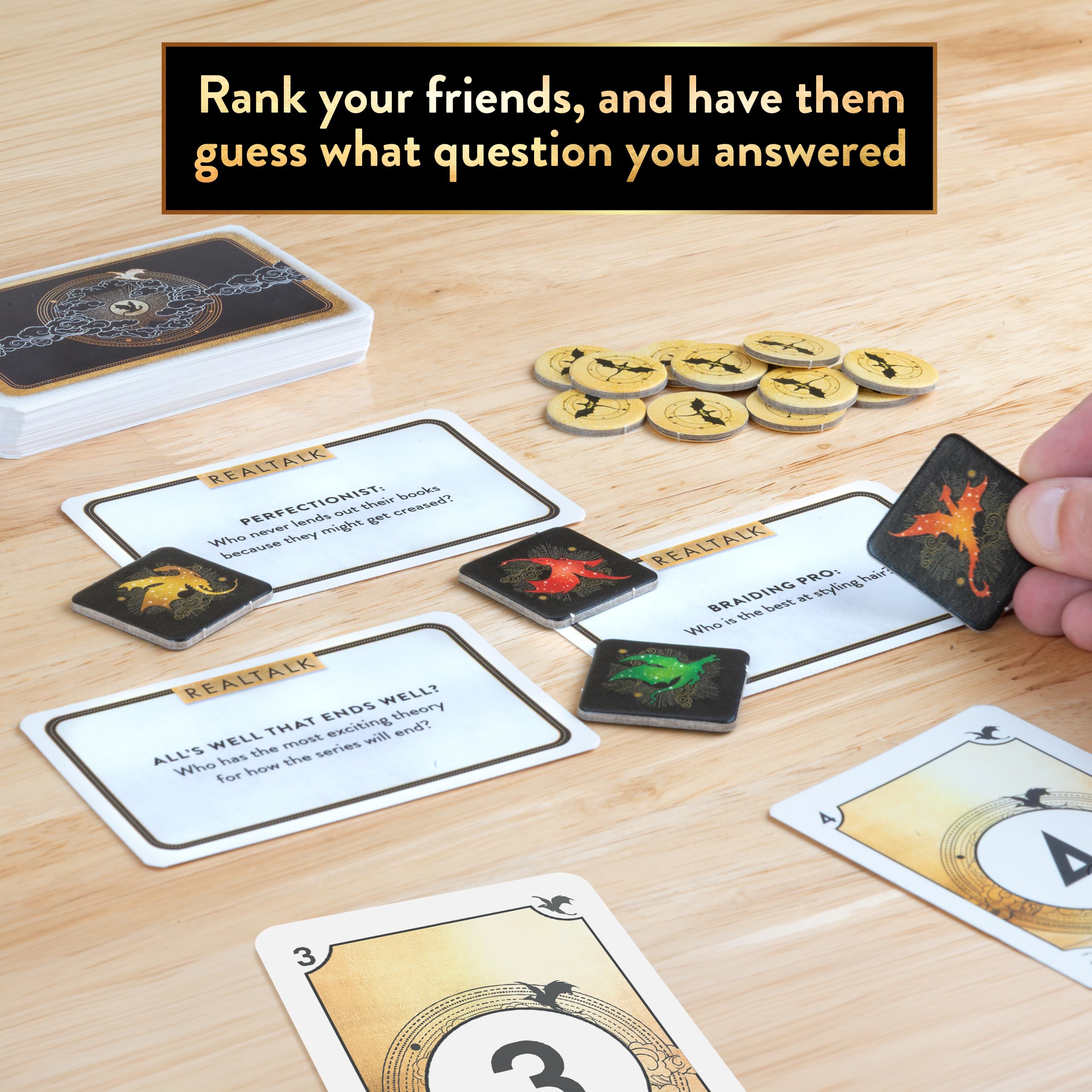 Thames & Kosmos Fourth Wing Cooperative Communication Game - Ages 16+ | 3-6 Players 4