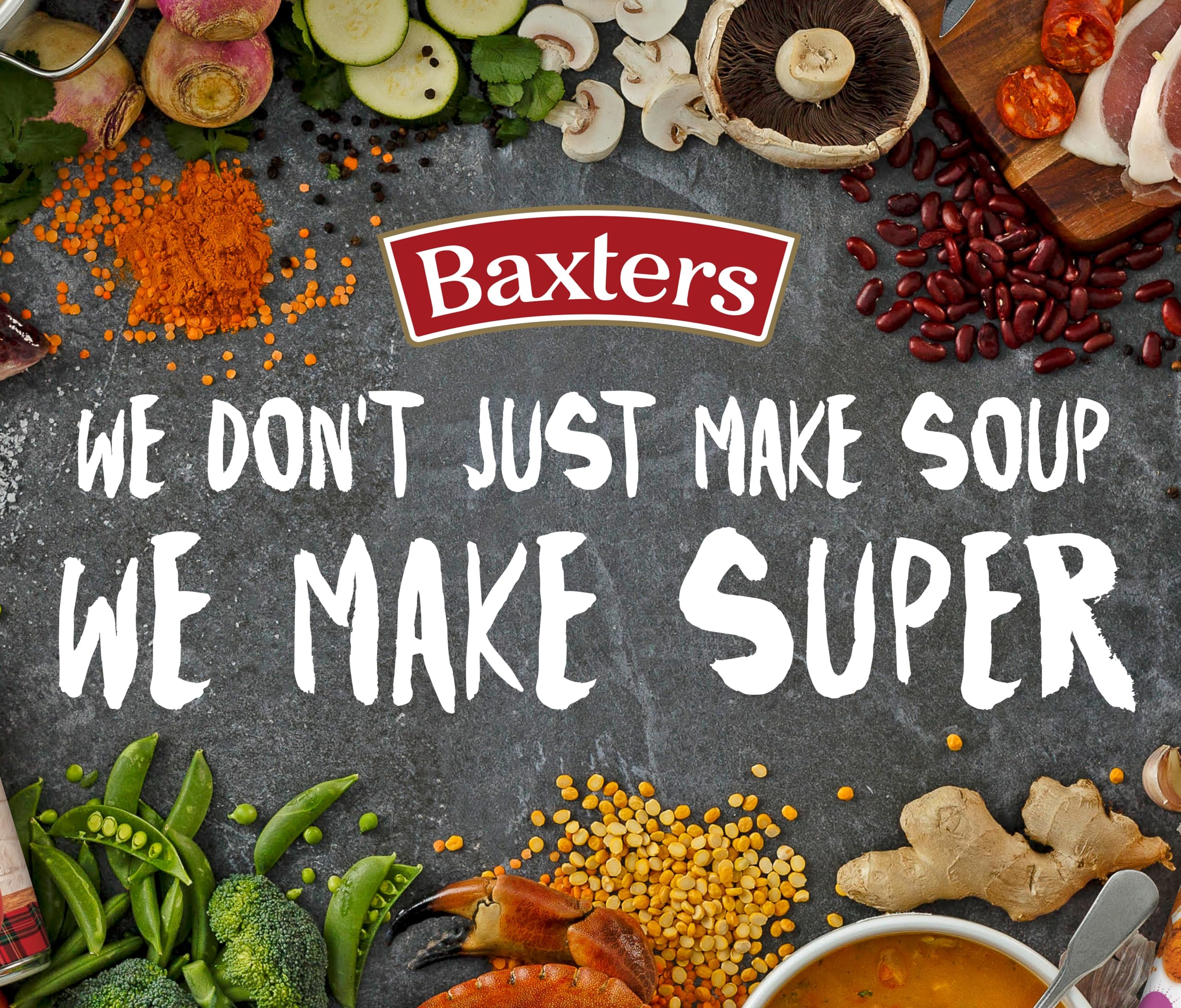 Baxters Super Good Root Vegetables & Turmeric Soup - Low Fat, Gluten Free | 400g 2